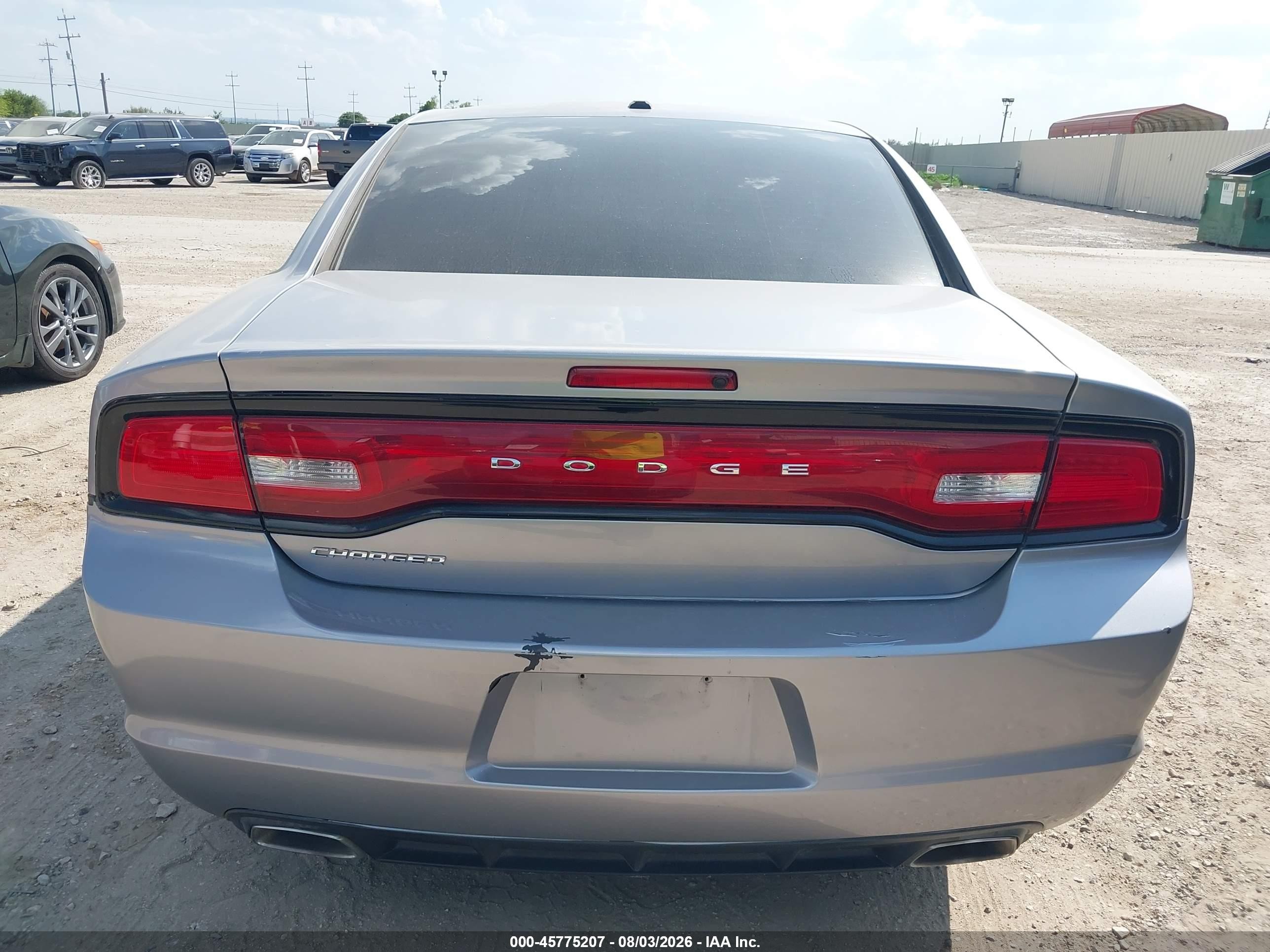 2014 Dodge Charger Se Silver vin: 2C3CDXBG8EH114176