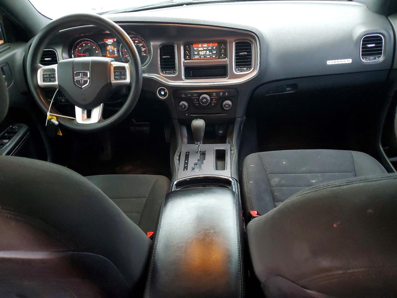 2014 Dodge Charger Se Black vin: 2C3CDXBG8EH170473