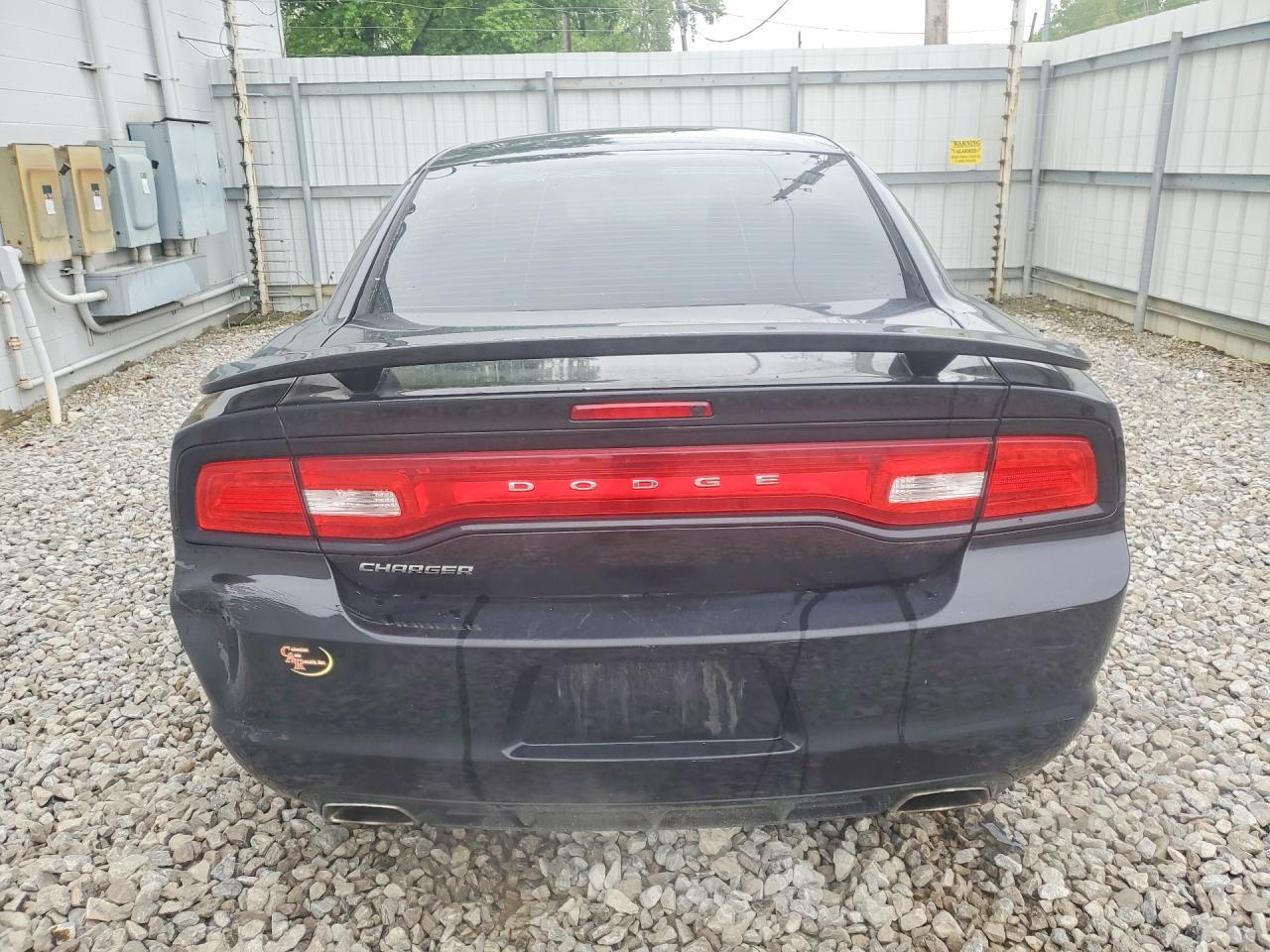 2014 Dodge Charger Se Black vin: 2C3CDXBG8EH170473
