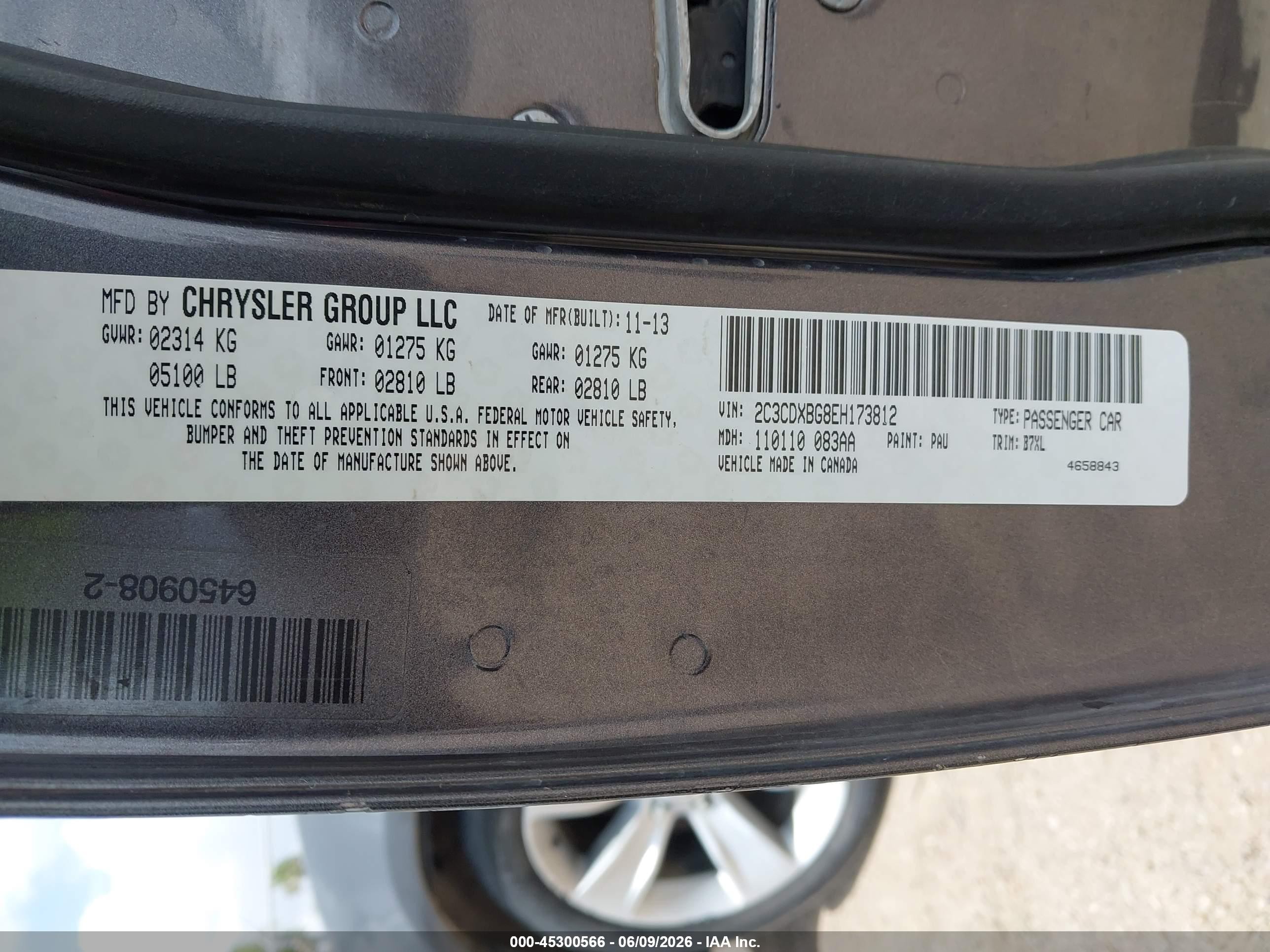 2014 Dodge Charger Se Gray vin: 2C3CDXBG8EH173812