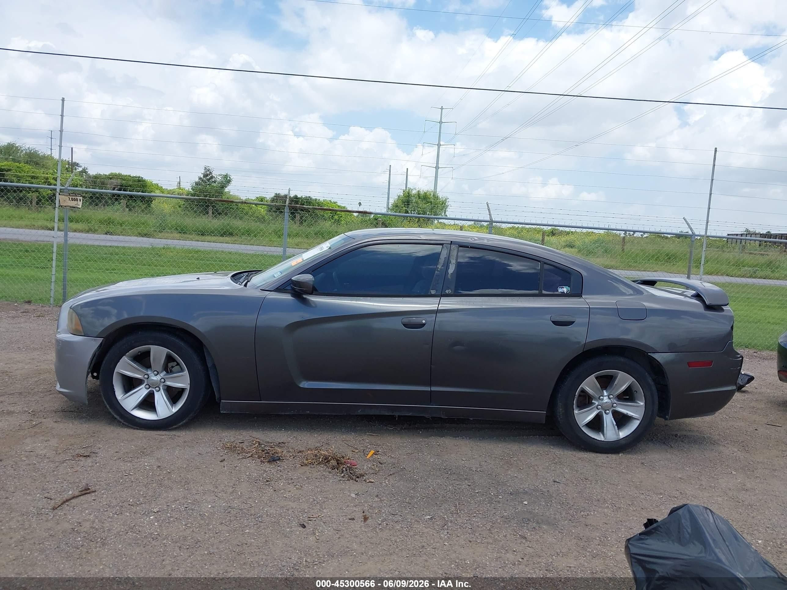 2014 Dodge Charger Se Gray vin: 2C3CDXBG8EH173812