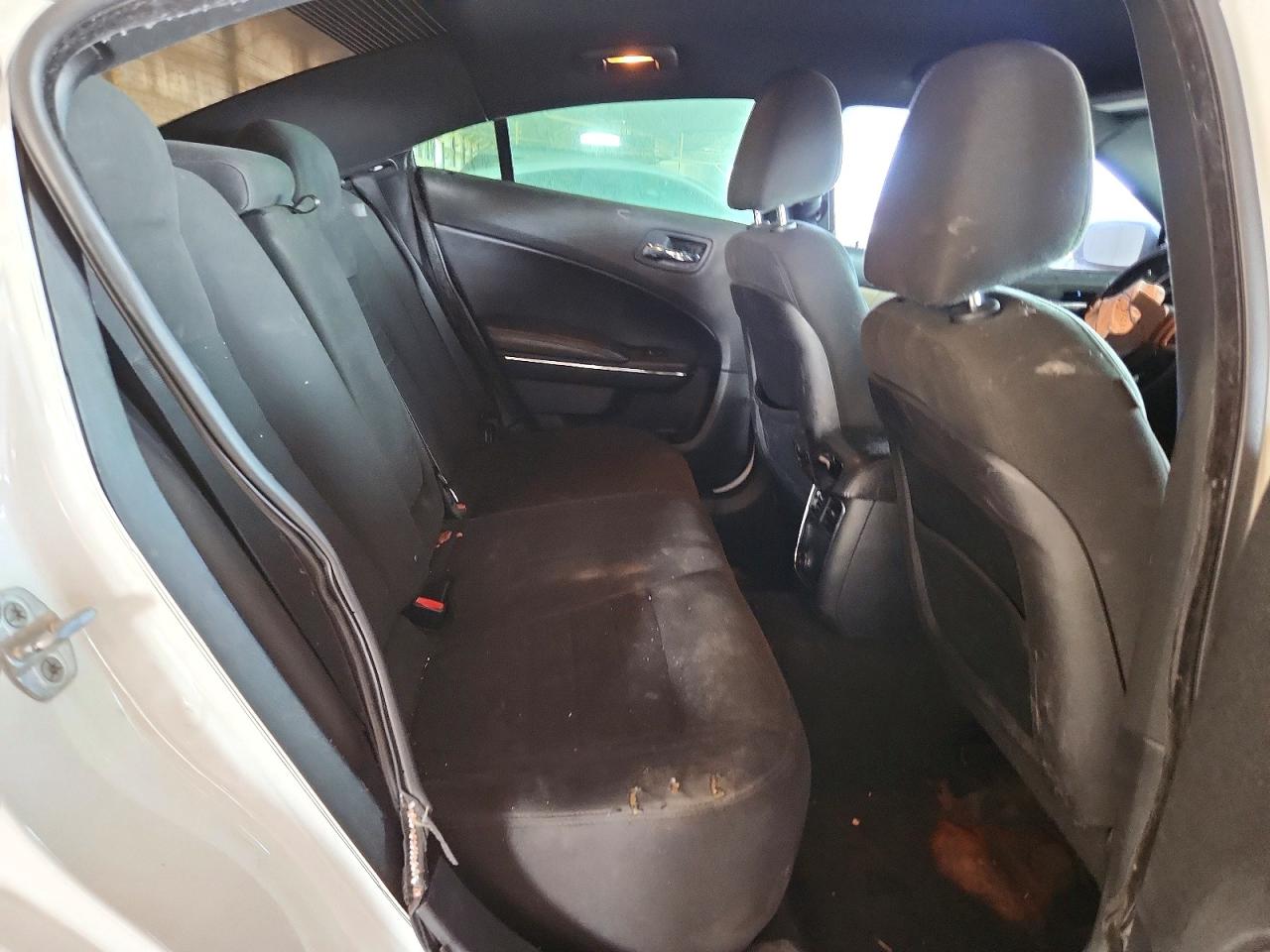 2014 Dodge Charger Se White vin: 2C3CDXBG8EH213919