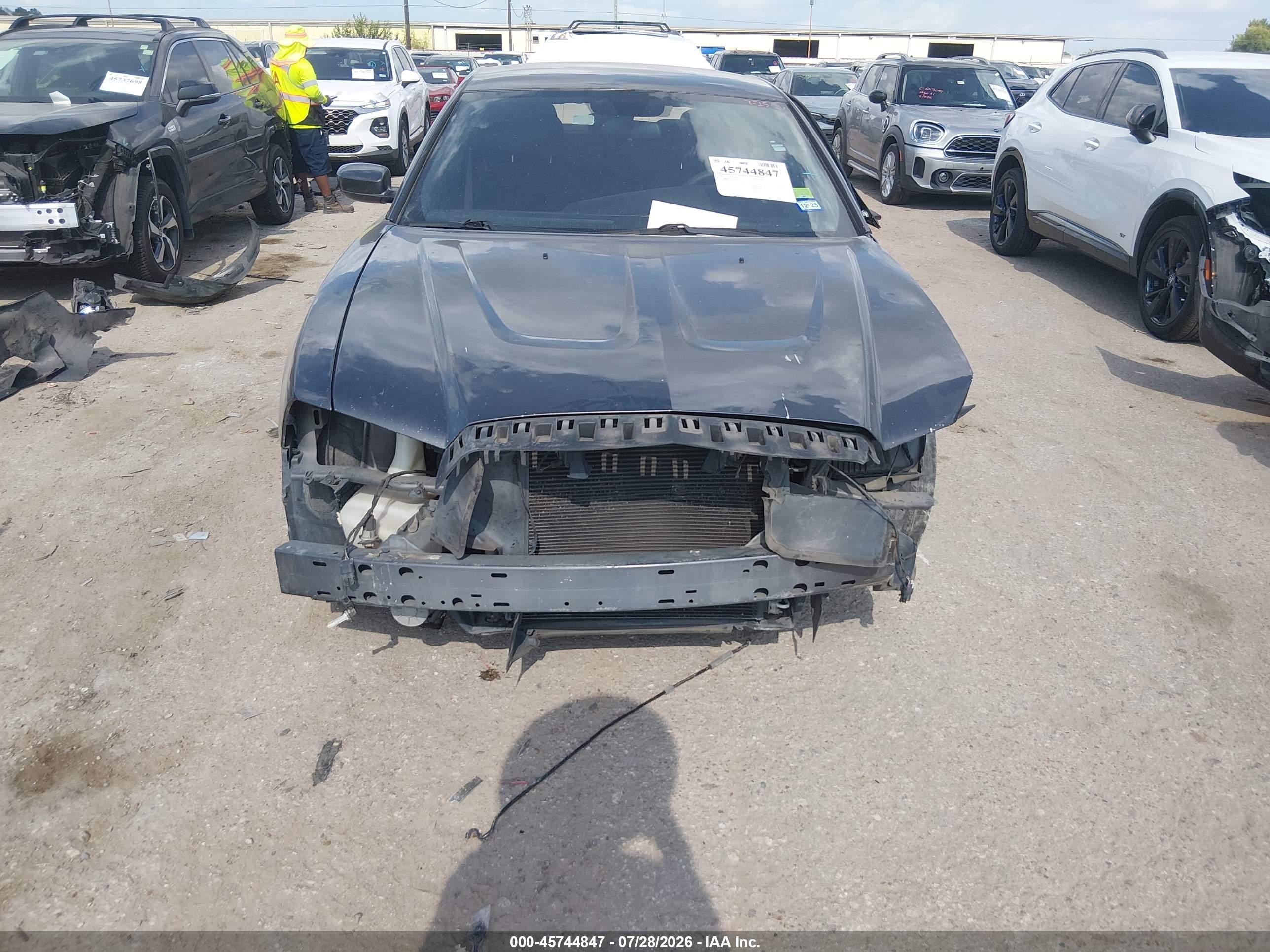 2014 Dodge Charger Se Gray vin: 2C3CDXBG8EH267818