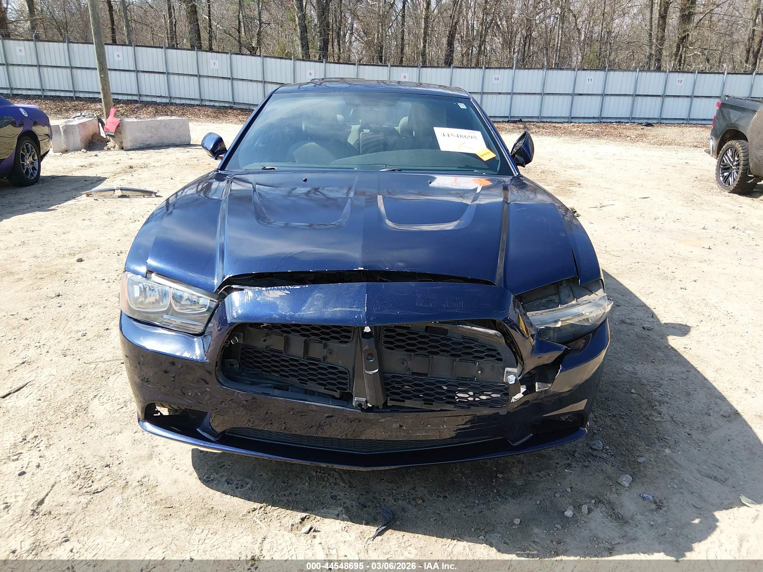 2014 Dodge Charger Se Blue vin: 2C3CDXBG8EH282447