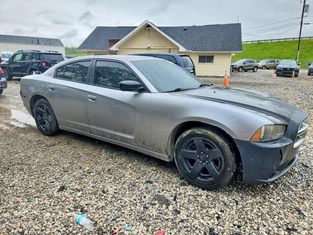 2014 Dodge Charger Se Silver vin: 2C3CDXBG8EH284490