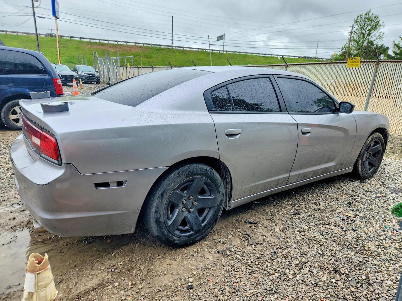 2014 Dodge Charger Se Silver vin: 2C3CDXBG8EH284490