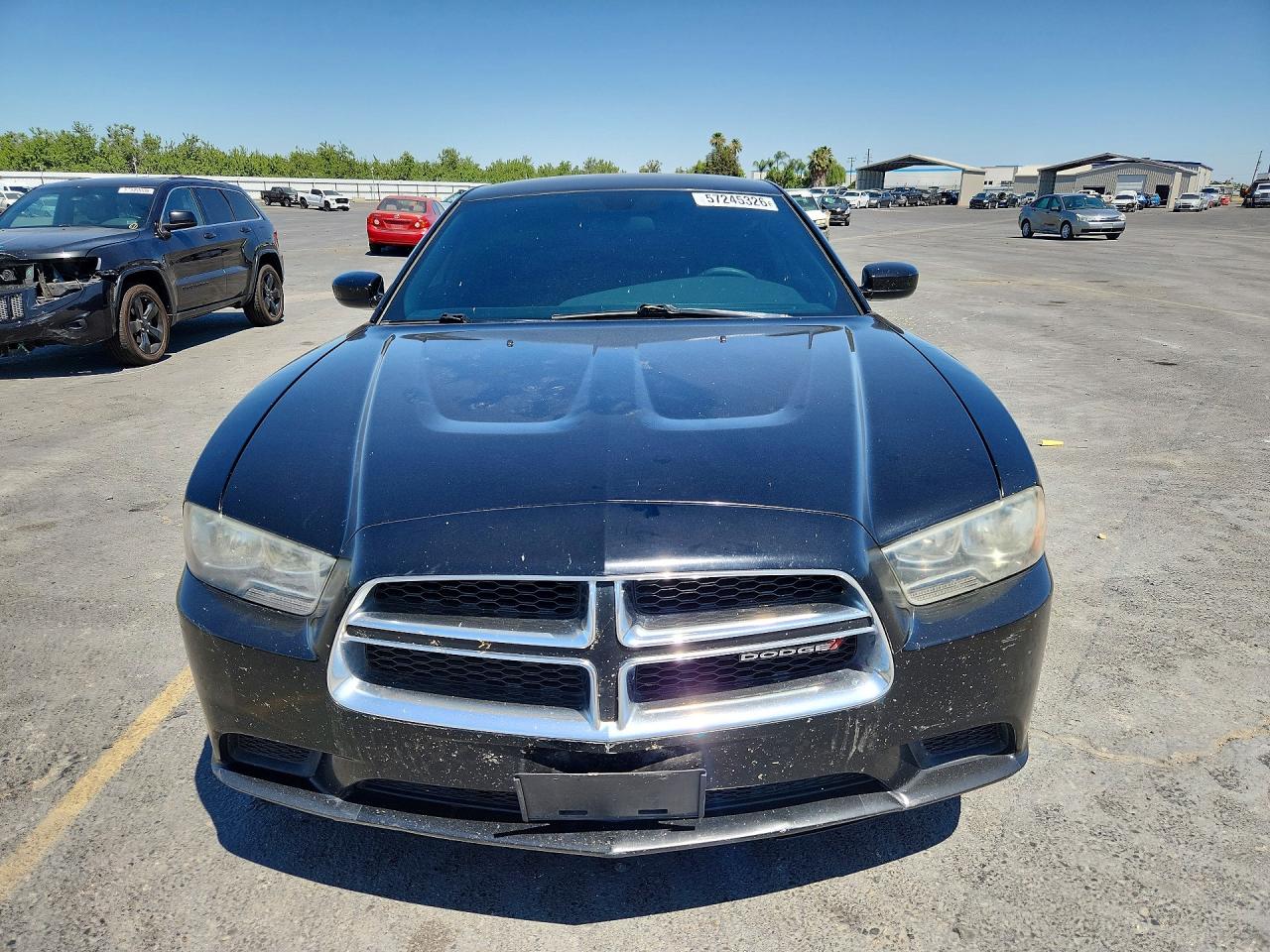 2014 Dodge Charger Se Black vin: 2C3CDXBG8EH306858