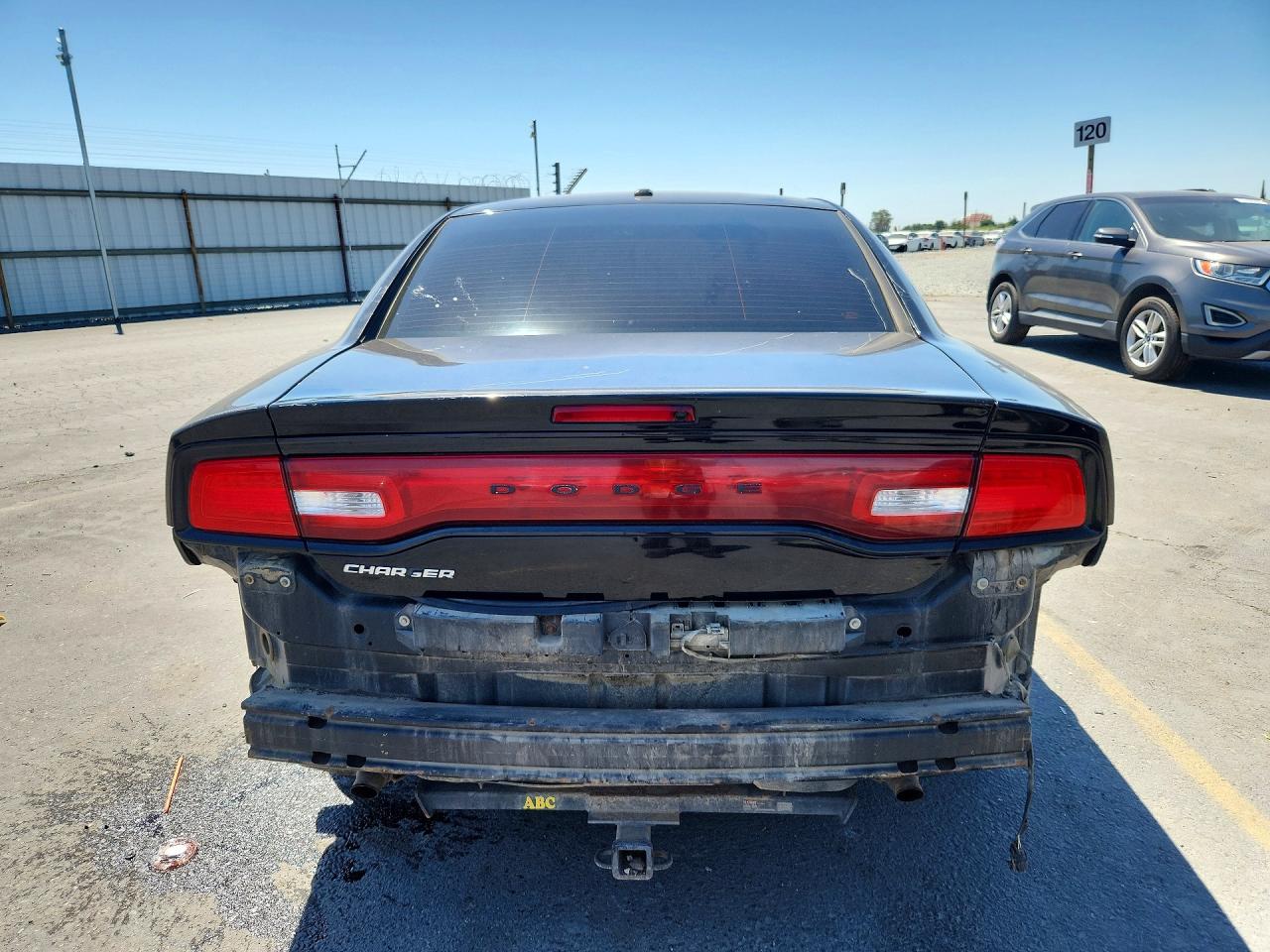 2014 Dodge Charger Se Black vin: 2C3CDXBG8EH306858