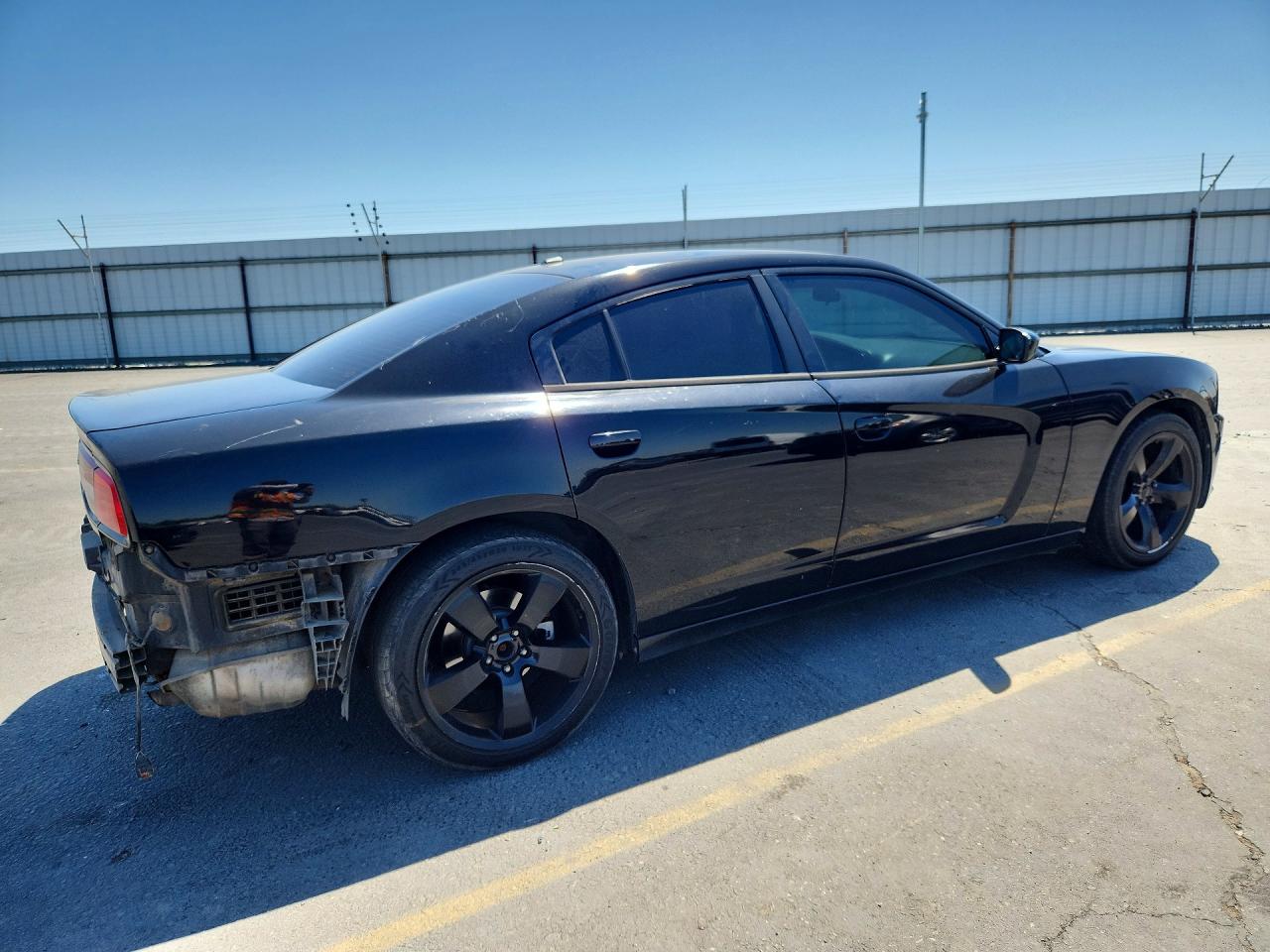 2014 Dodge Charger Se Black vin: 2C3CDXBG8EH306858
