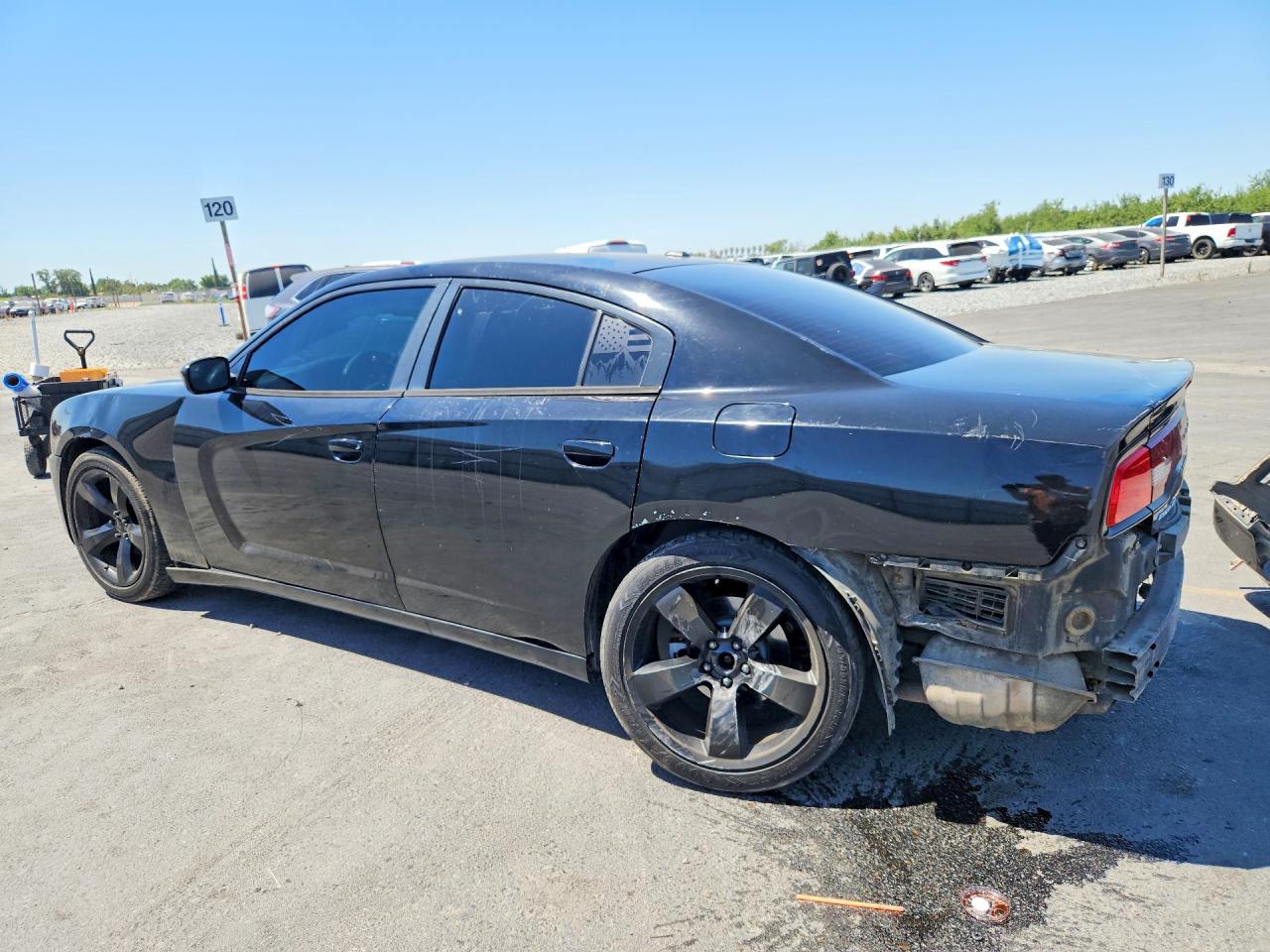 2014 Dodge Charger Se Black vin: 2C3CDXBG8EH306858