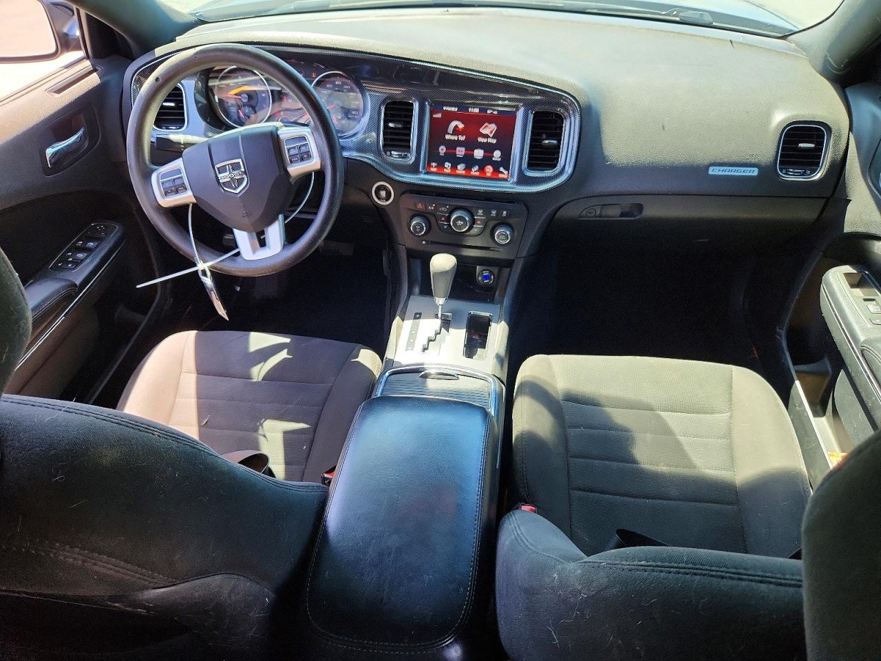 2014 Dodge Charger Se Black vin: 2C3CDXBG8EH306858