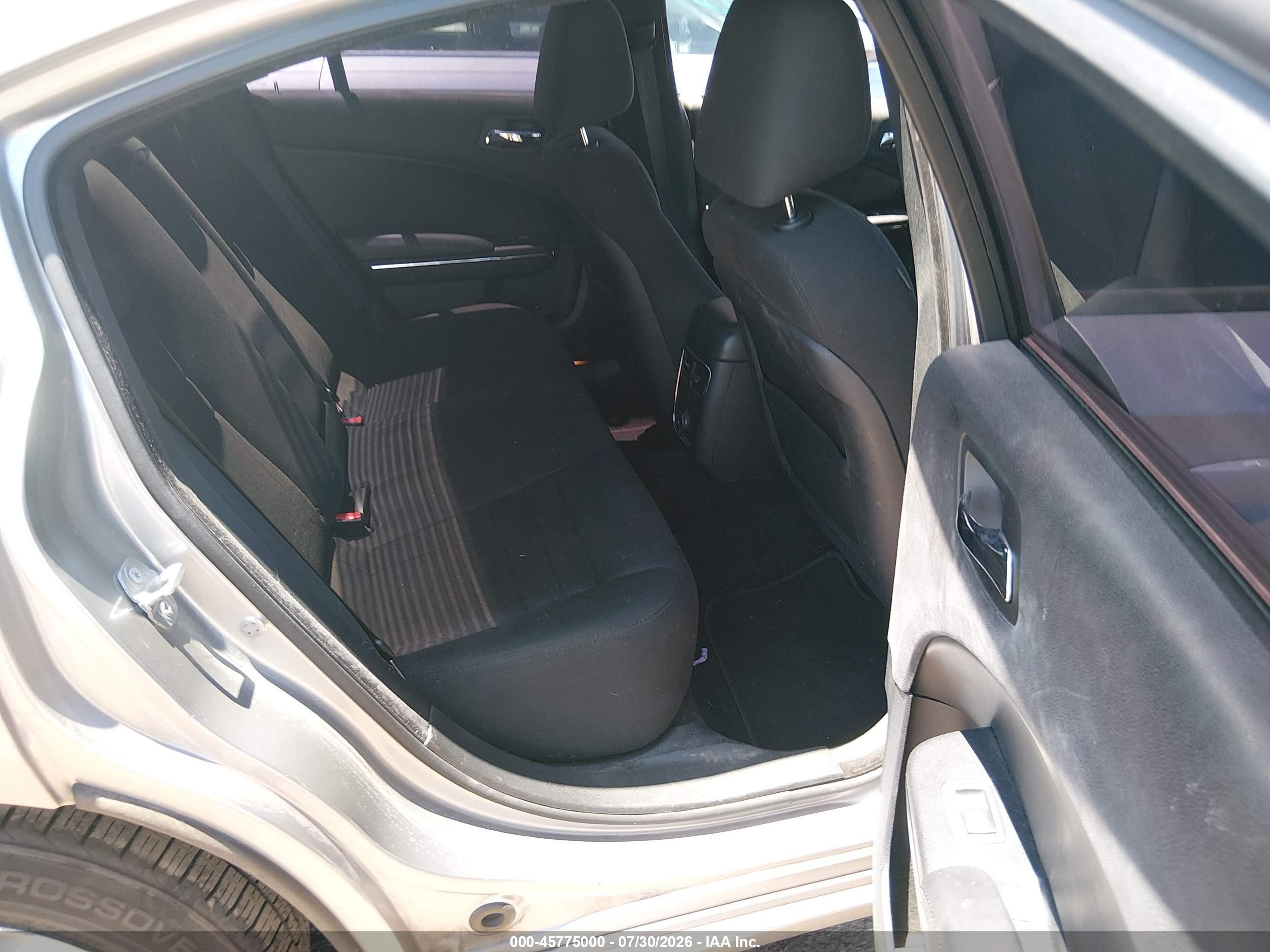 2014 Dodge Charger Se Silver vin: 2C3CDXBG8EH329427