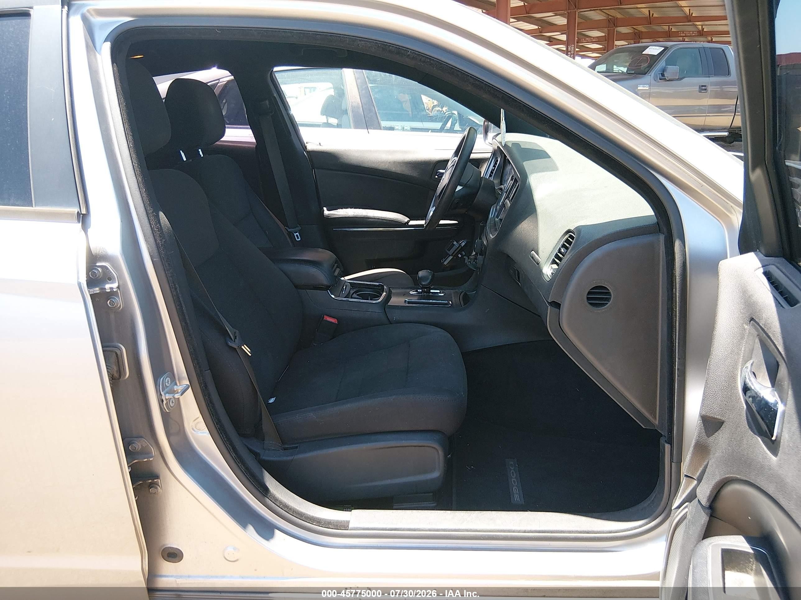 2014 Dodge Charger Se Silver vin: 2C3CDXBG8EH329427