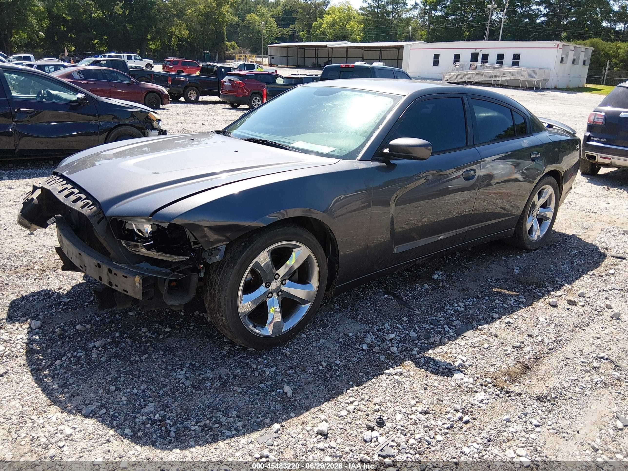 2014 Dodge Charger Se Gray vin: 2C3CDXBG8EH359575