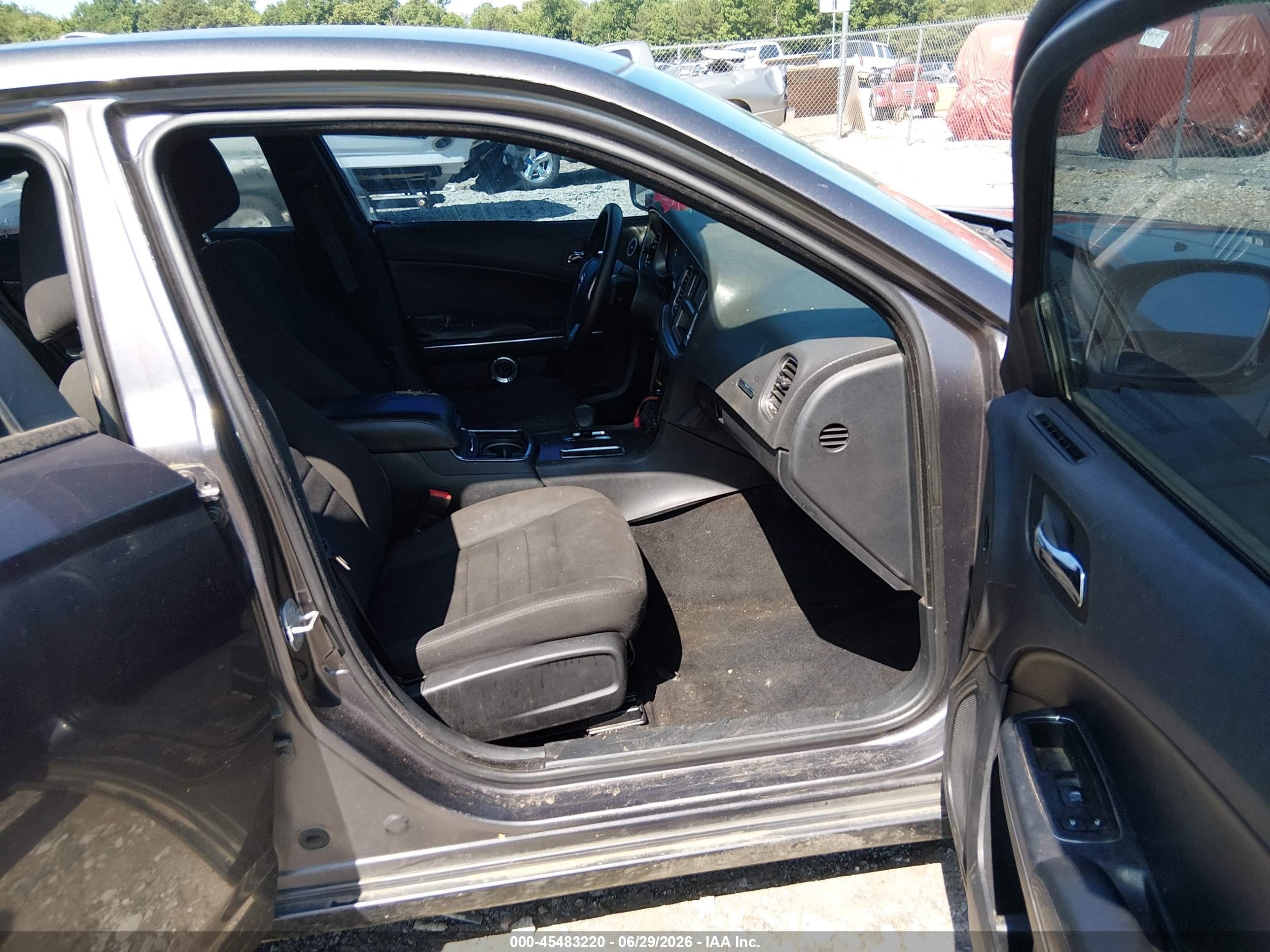 2014 Dodge Charger Se Gray vin: 2C3CDXBG8EH359575