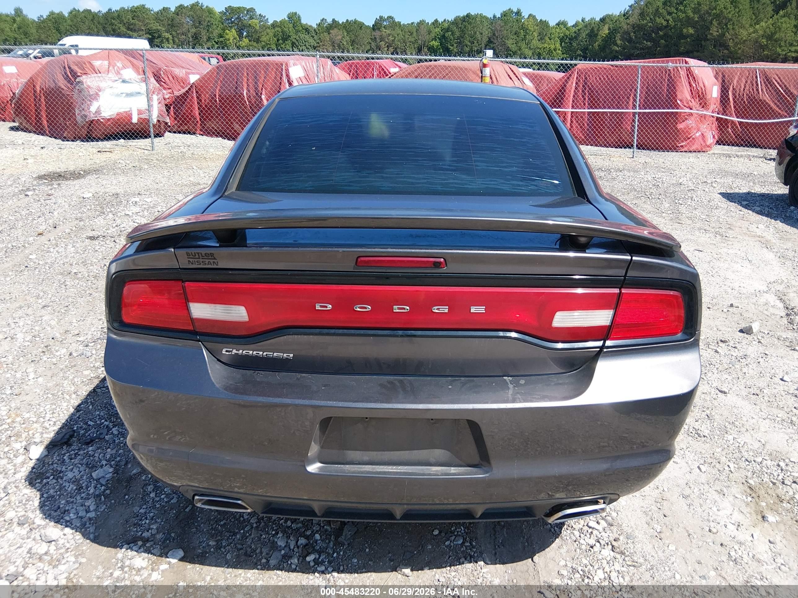 2014 Dodge Charger Se Gray vin: 2C3CDXBG8EH359575