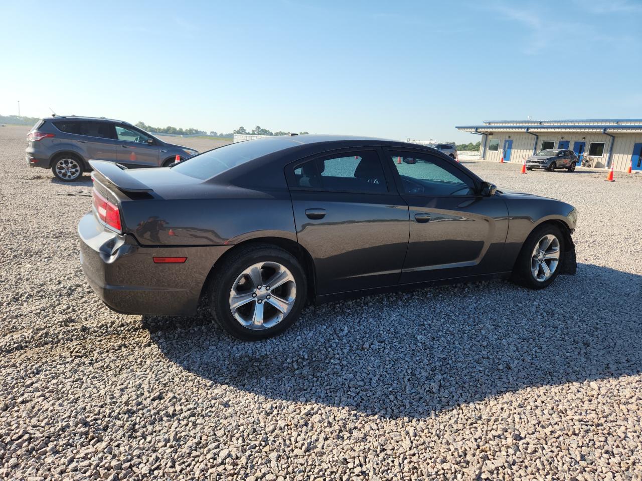 2014 Dodge Charger Se Gray vin: 2C3CDXBG8EH369300