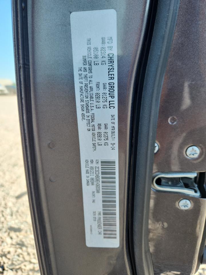 2014 Dodge Charger Se Gray vin: 2C3CDXBG8EH369300