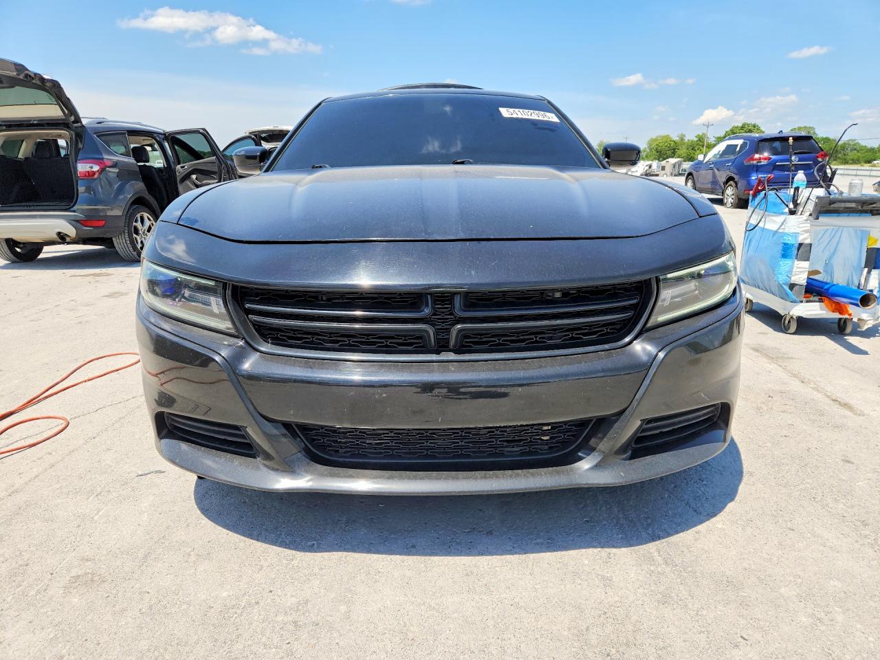 2015 Dodge Charger Se Black vin: 2C3CDXBG8FH725598