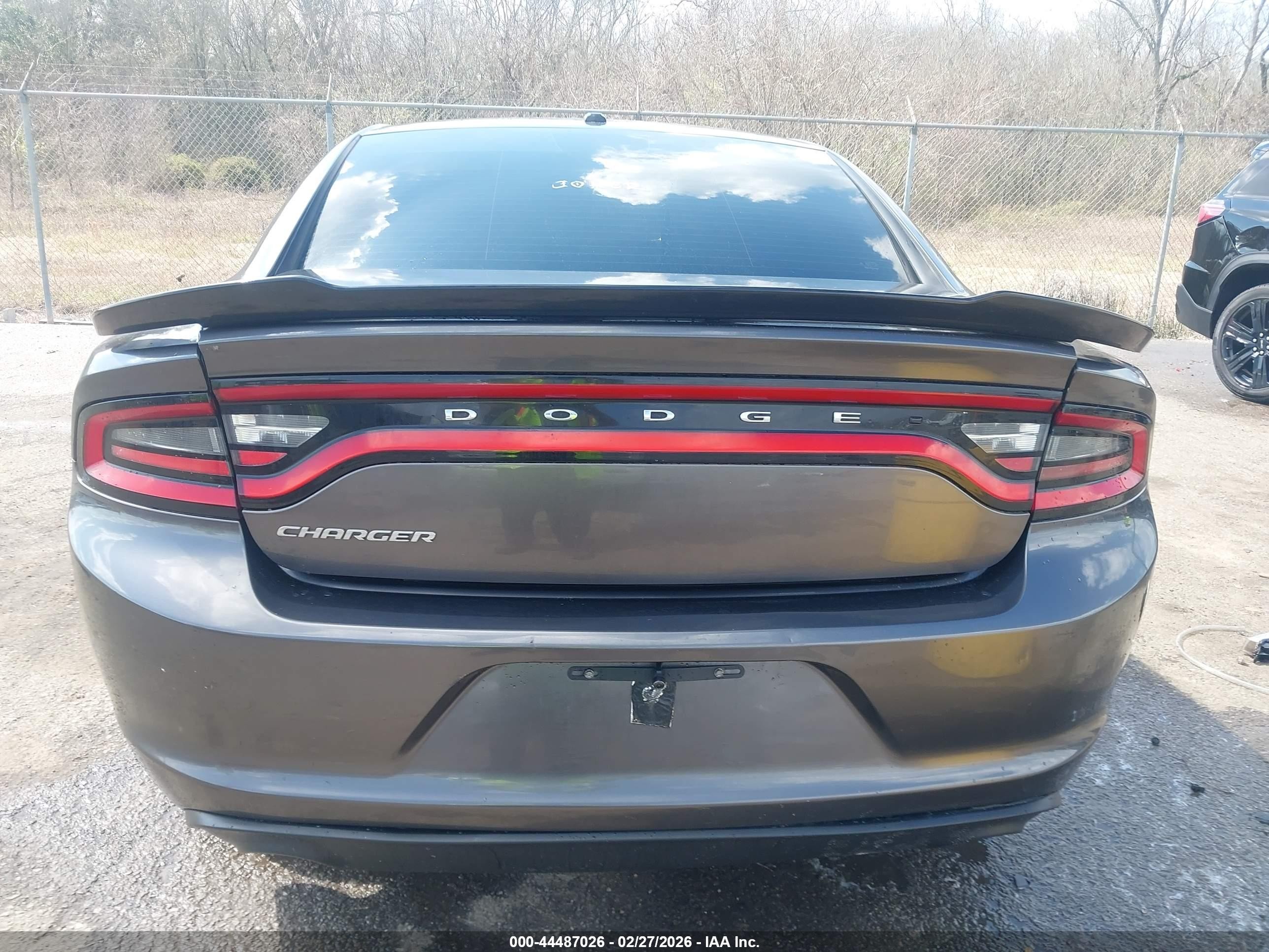 2015 Dodge Charger Se Gray vin: 2C3CDXBG8FH729005