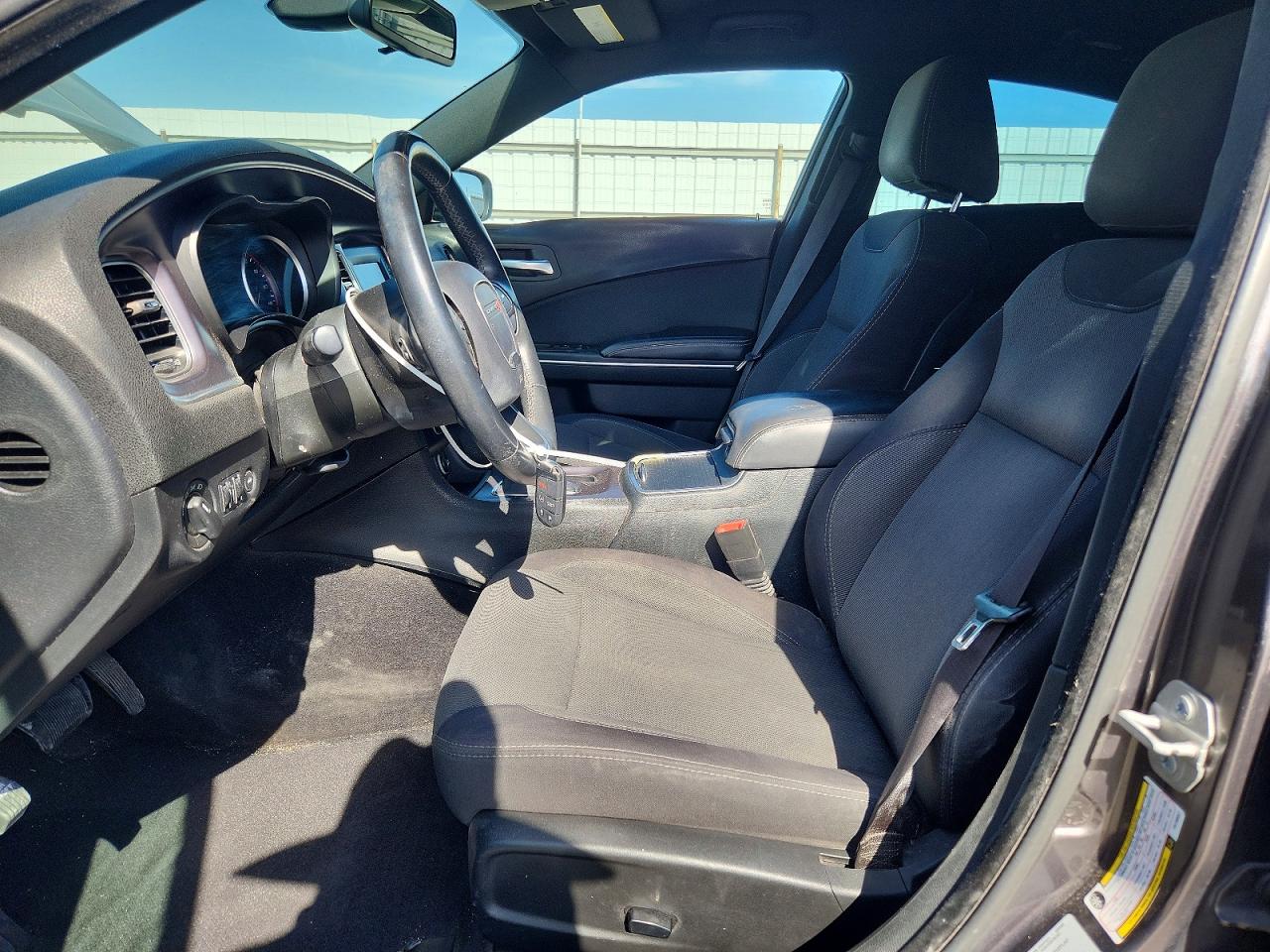 2015 Dodge Charger Se Charcoal vin: 2C3CDXBG8FH738657