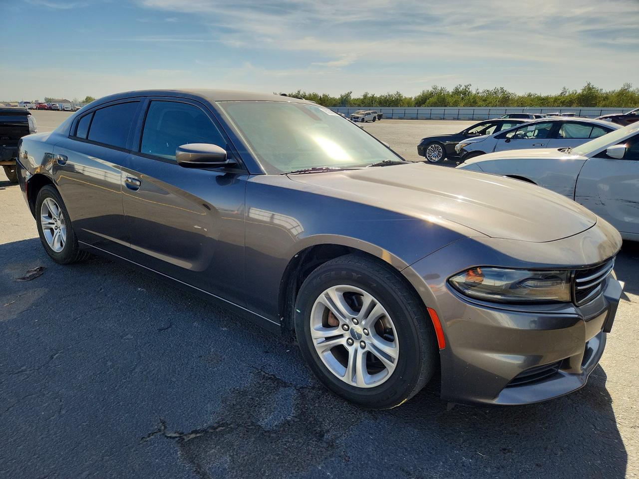 2015 Dodge Charger Se Charcoal vin: 2C3CDXBG8FH738657