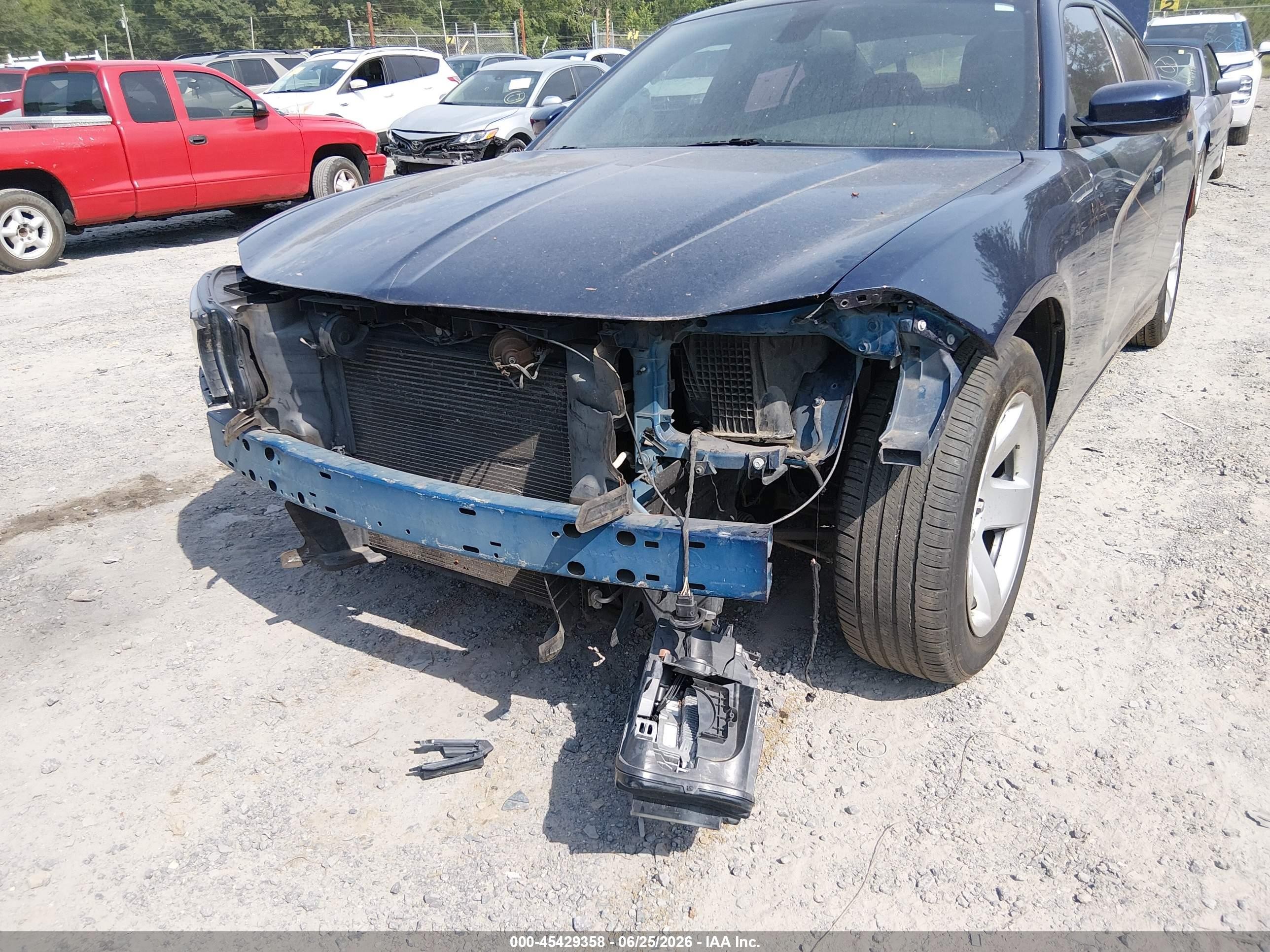 2015 Dodge Charger Se Purple vin: 2C3CDXBG8FH811848