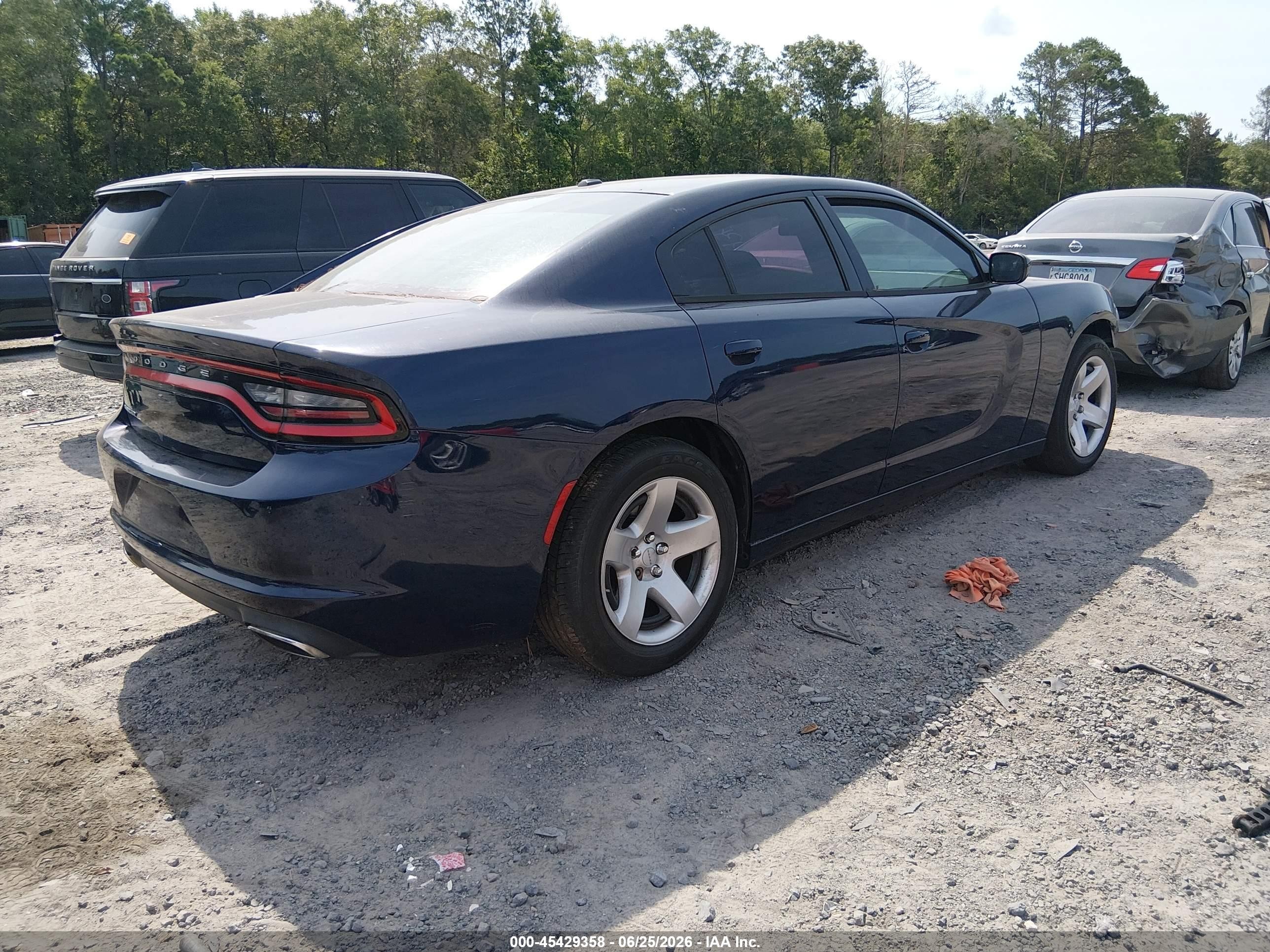 2015 Dodge Charger Se Purple vin: 2C3CDXBG8FH811848