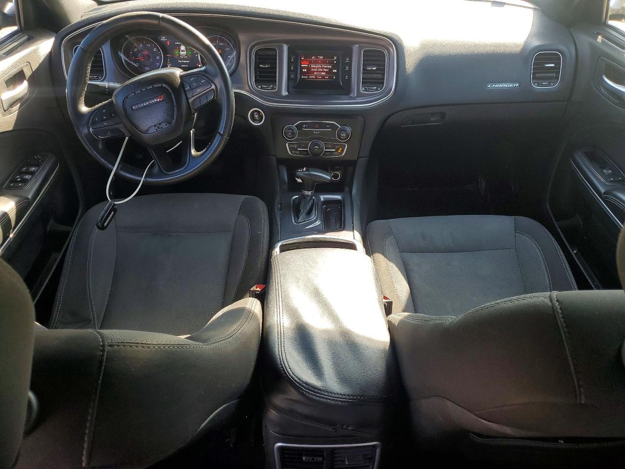 2015 Dodge Charger Se Black vin: 2C3CDXBG8FH836202
