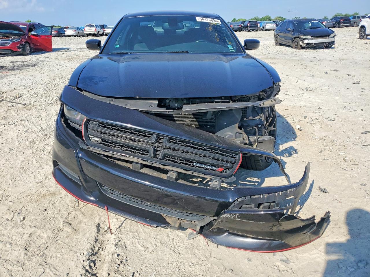 2015 Dodge Charger Se Black vin: 2C3CDXBG8FH836202