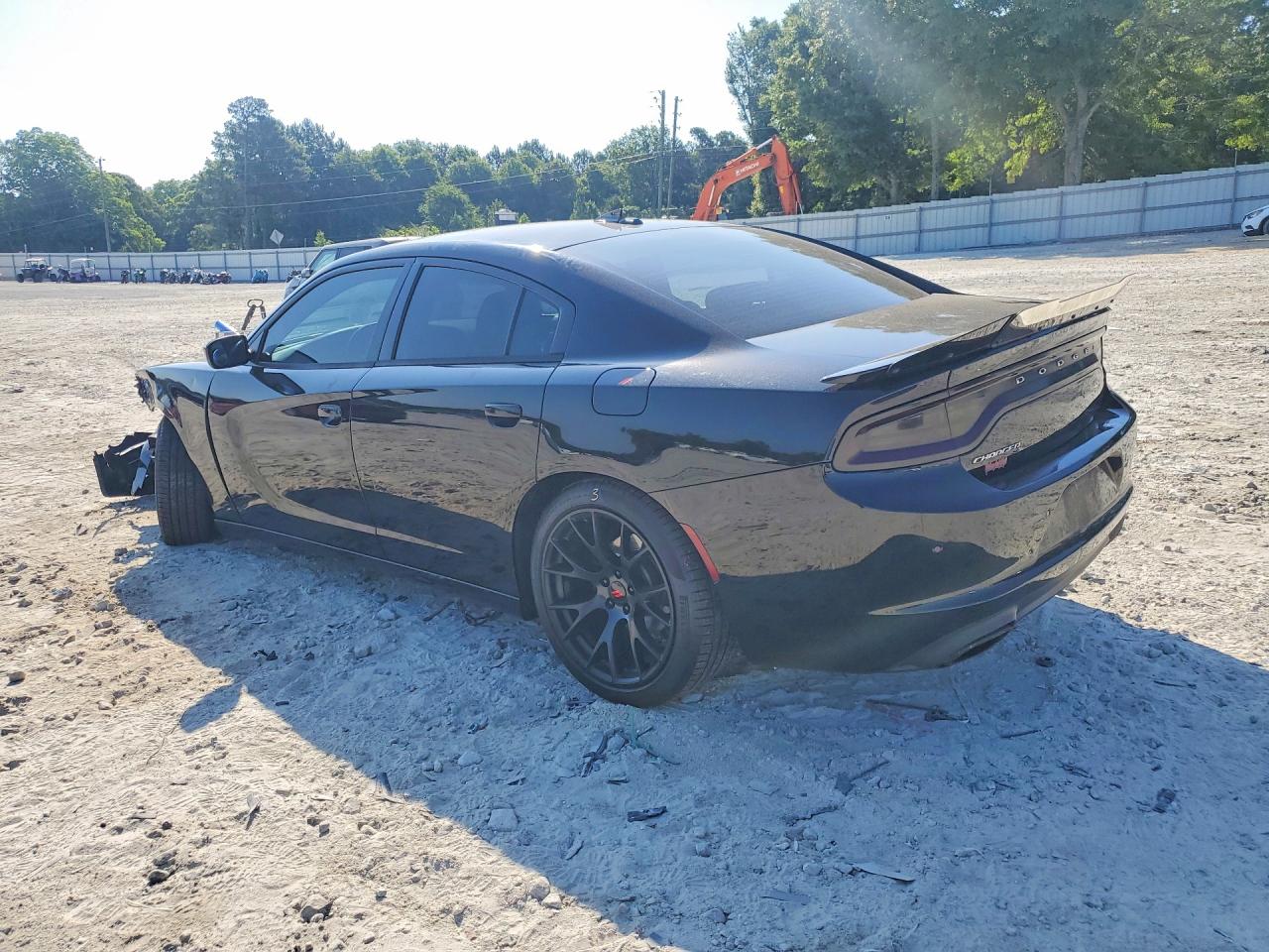 2015 Dodge Charger Se Black vin: 2C3CDXBG8FH836202
