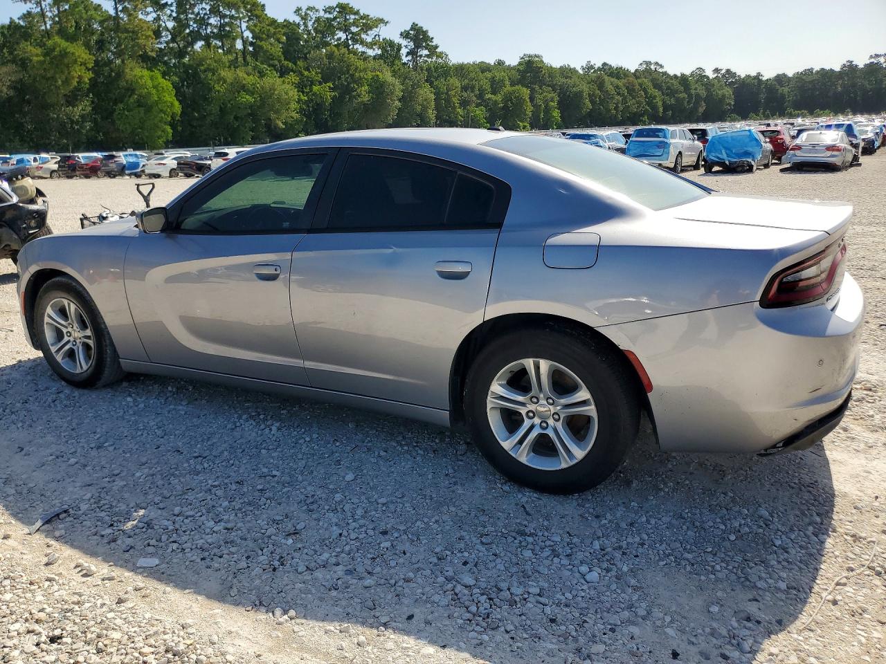 2015 Dodge Charger Se Серебряный vin: 2C3CDXBG8FH881091
