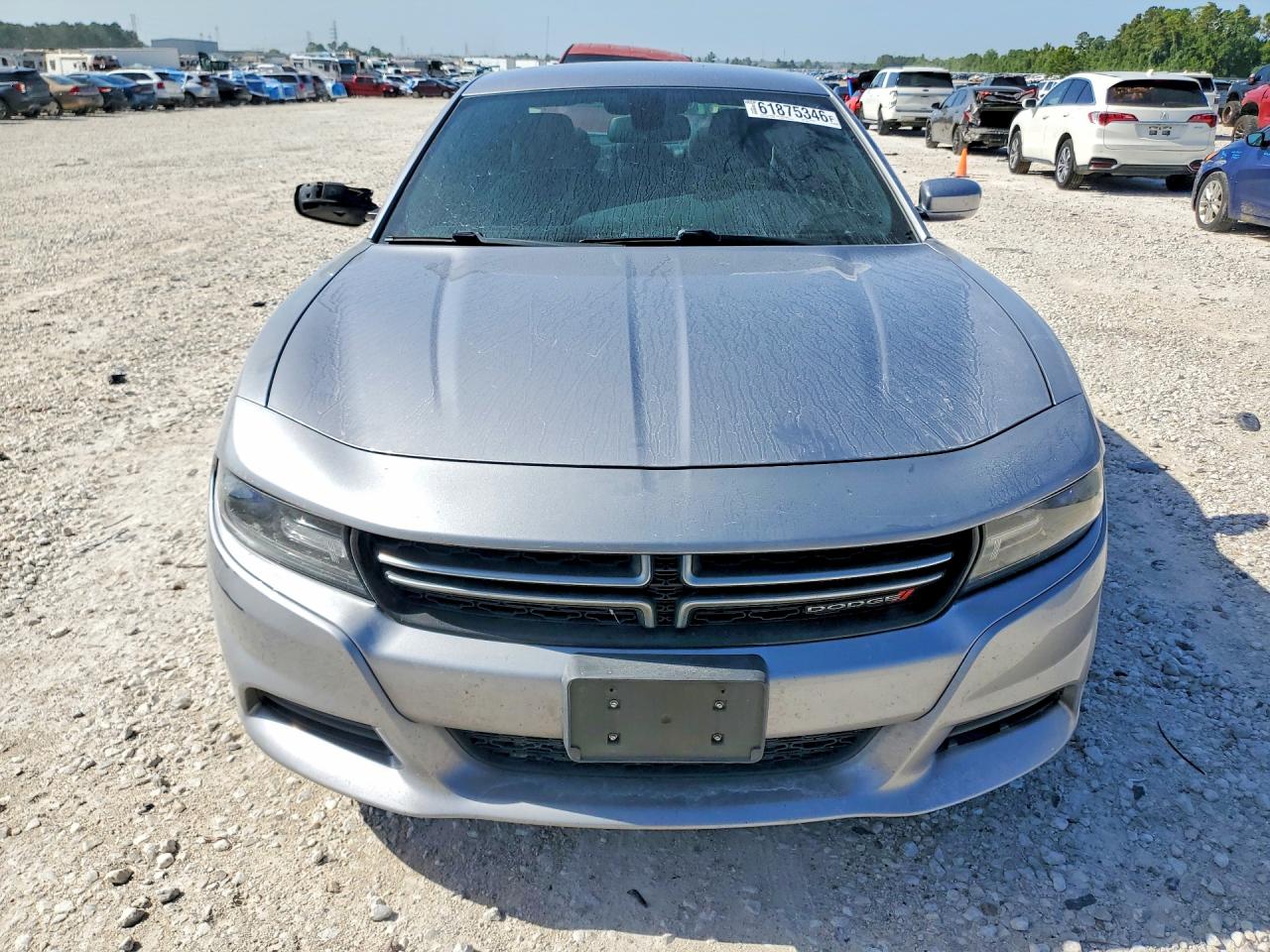 2015 Dodge Charger Se Серебряный vin: 2C3CDXBG8FH881091