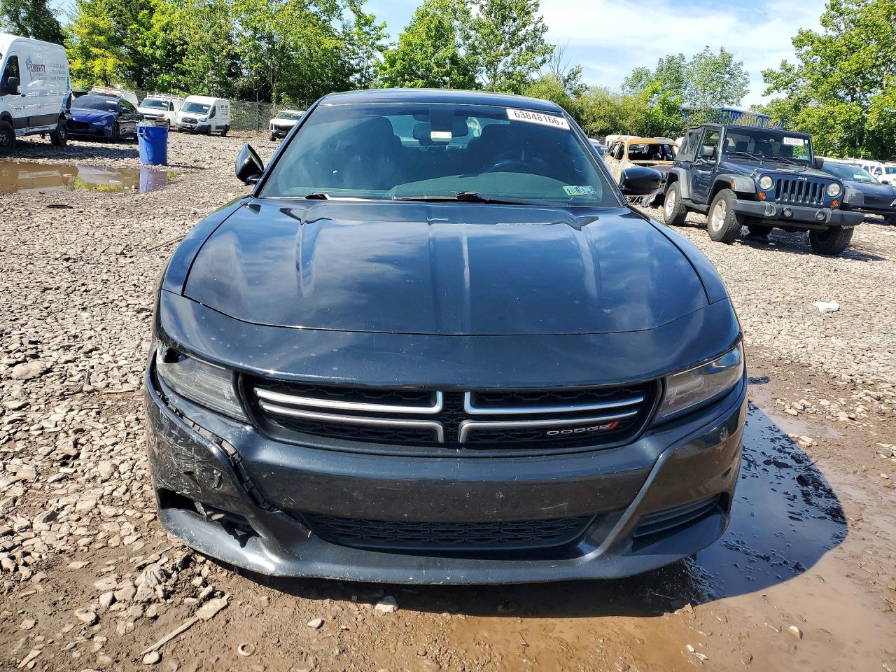 2015 Dodge Charger Se Черный vin: 2C3CDXBG8FH917717