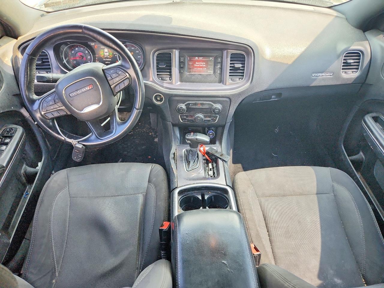 2015 Dodge Charger Se Черный vin: 2C3CDXBG8FH917717