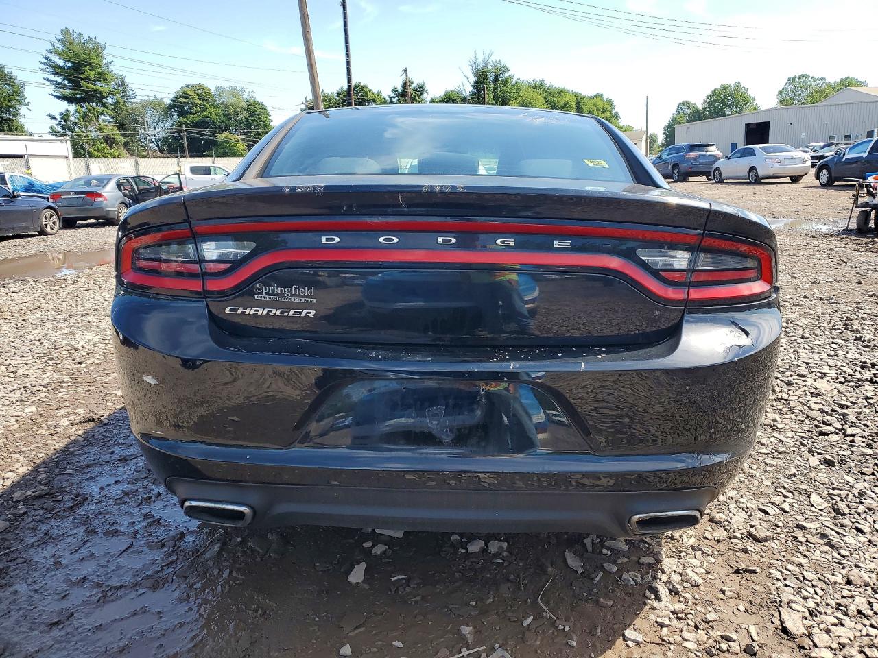 2015 Dodge Charger Se Черный vin: 2C3CDXBG8FH917717