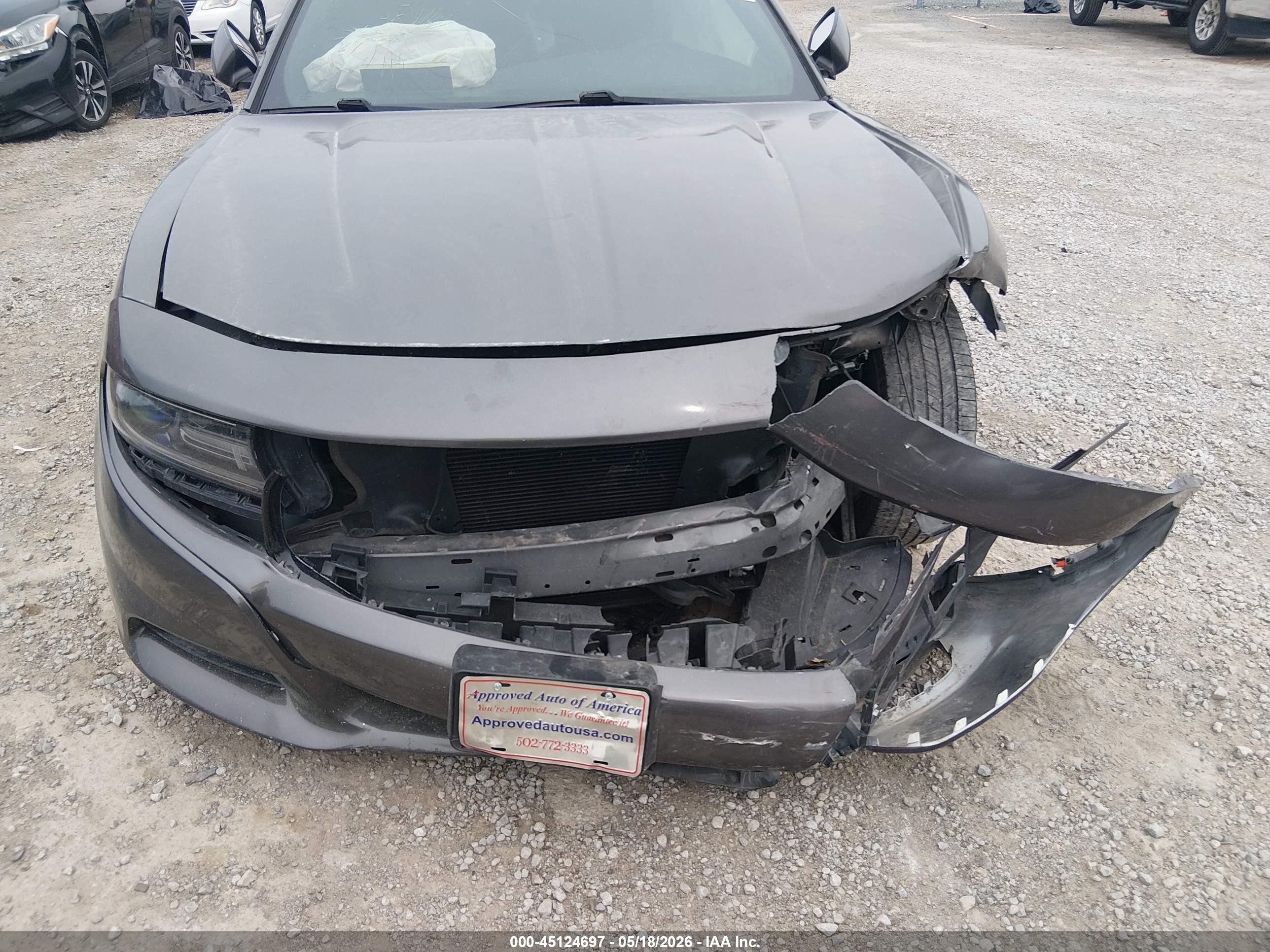 2015 Dodge Charger Se Gray vin: 2C3CDXBG8FH925476