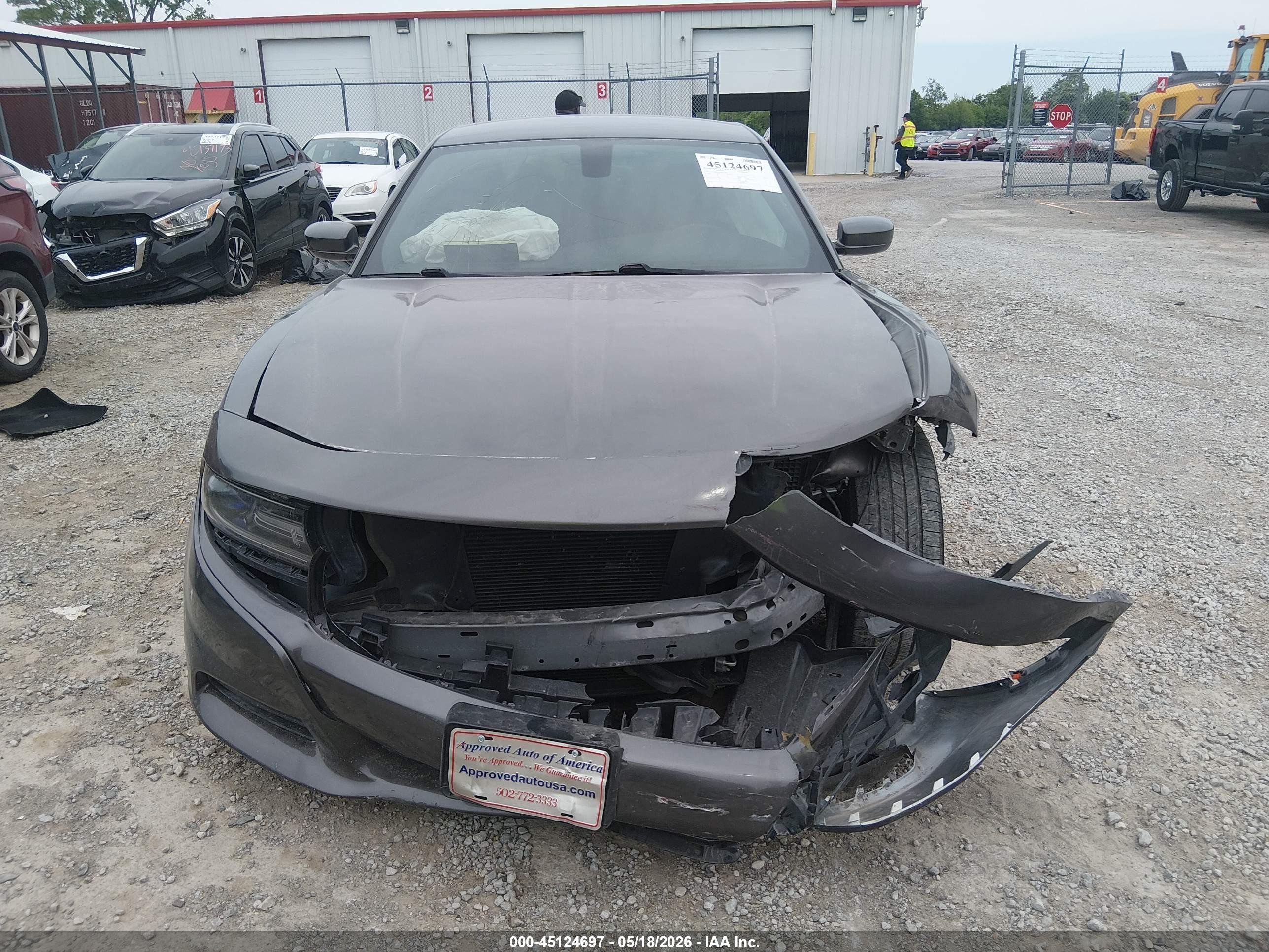 2015 Dodge Charger Se Gray vin: 2C3CDXBG8FH925476