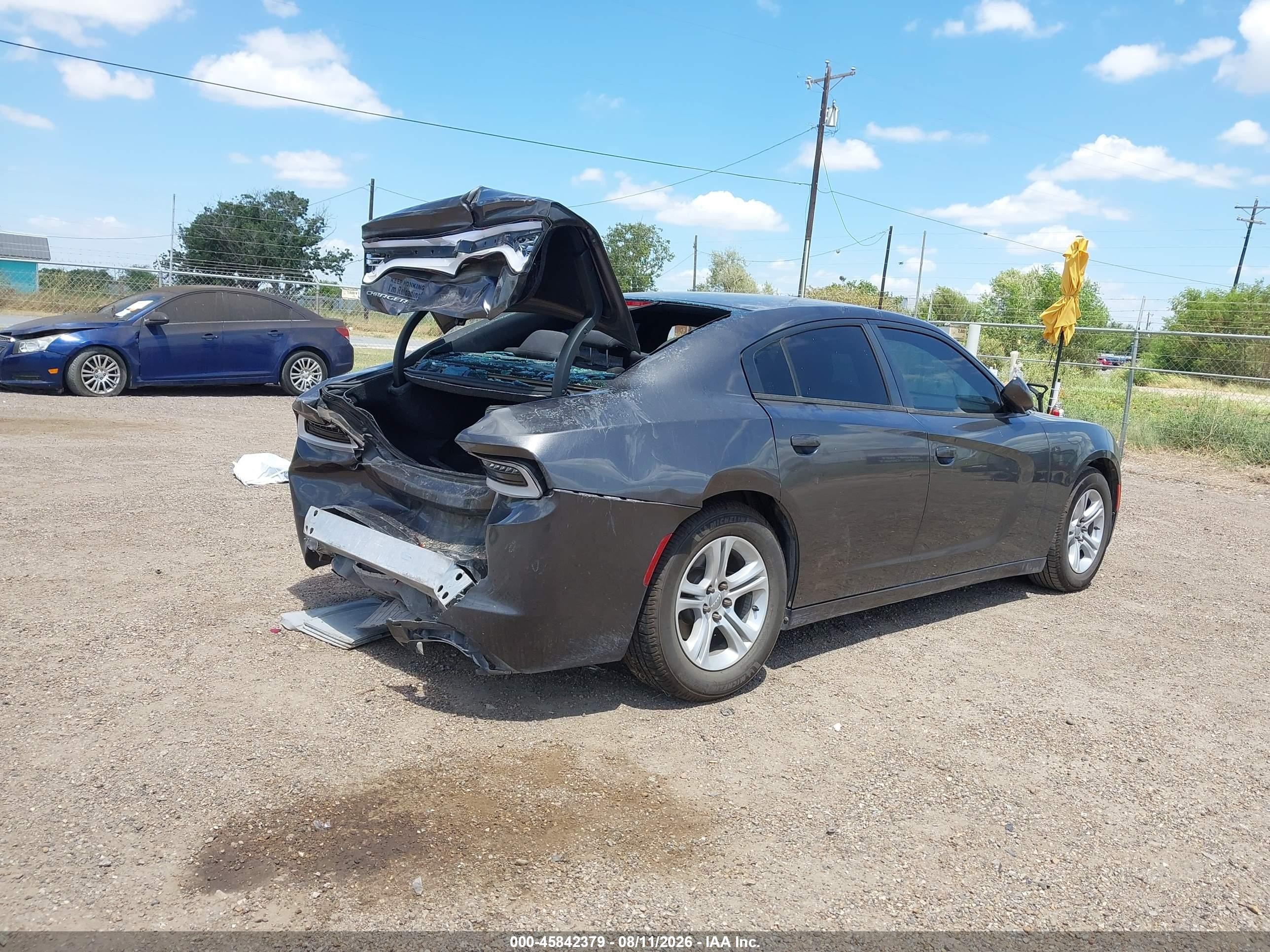 2016 Dodge Charger Se Gray vin: 2C3CDXBG8GH327678