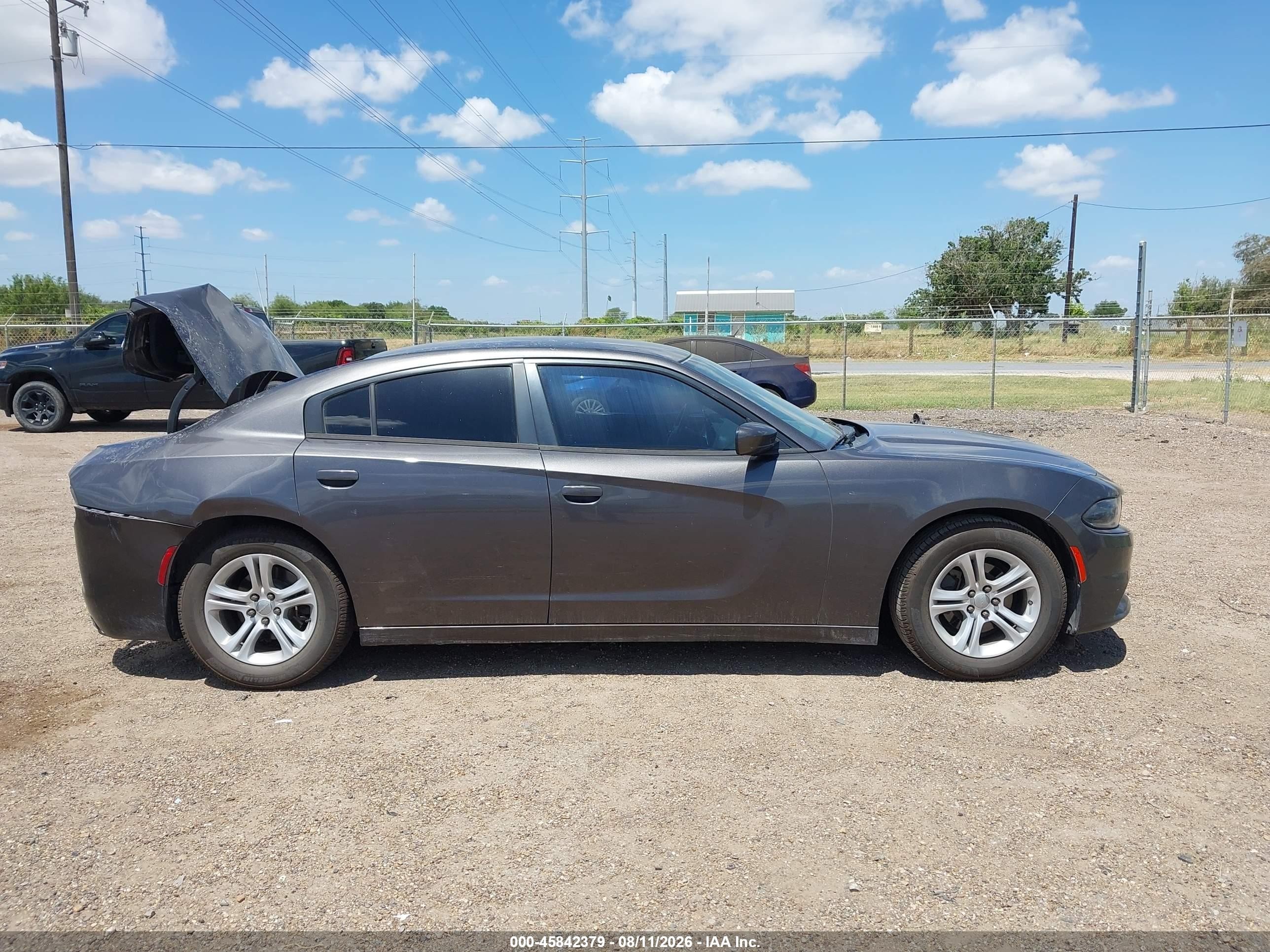 2016 Dodge Charger Se Gray vin: 2C3CDXBG8GH327678