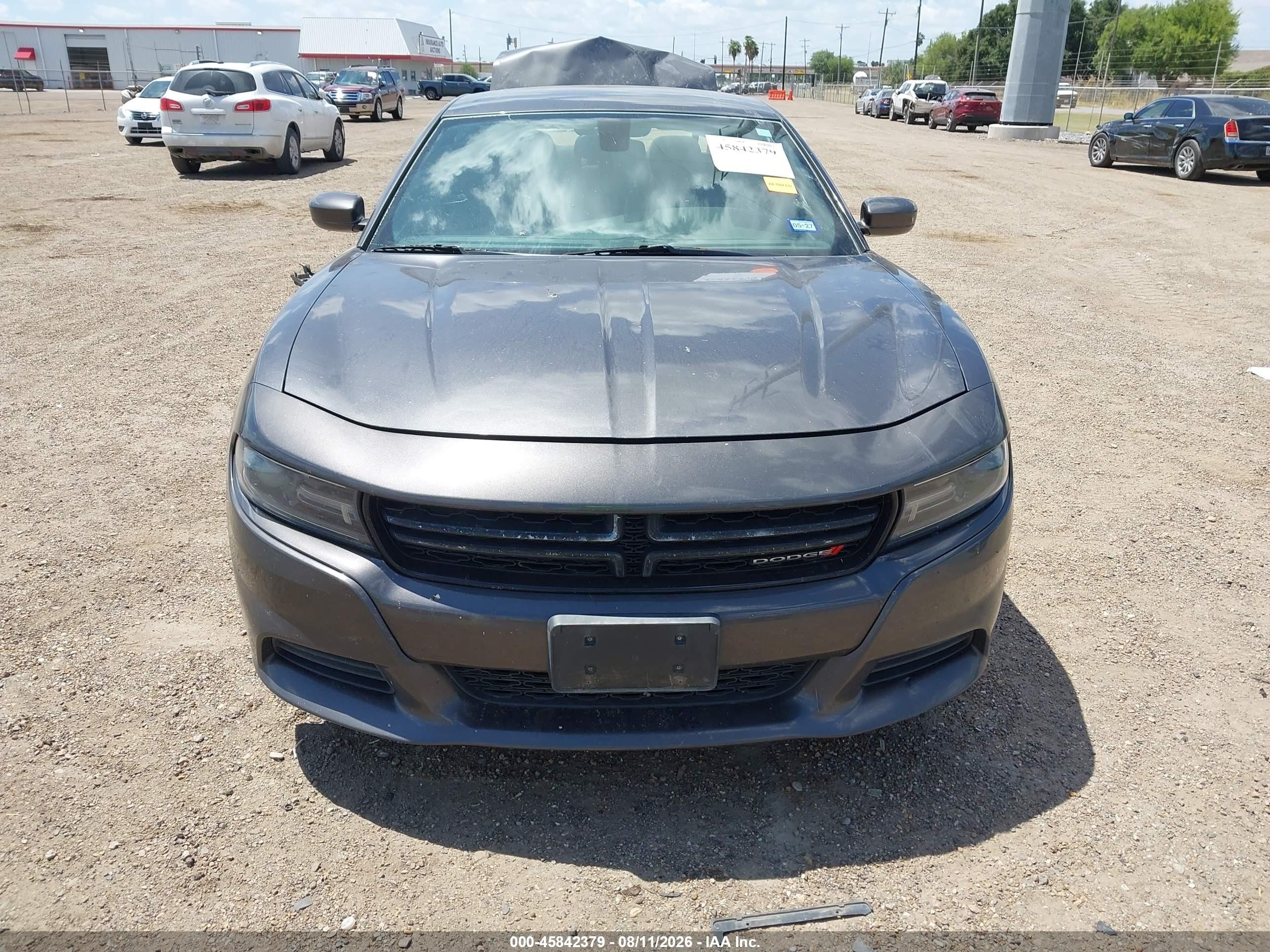 2016 Dodge Charger Se Gray vin: 2C3CDXBG8GH327678