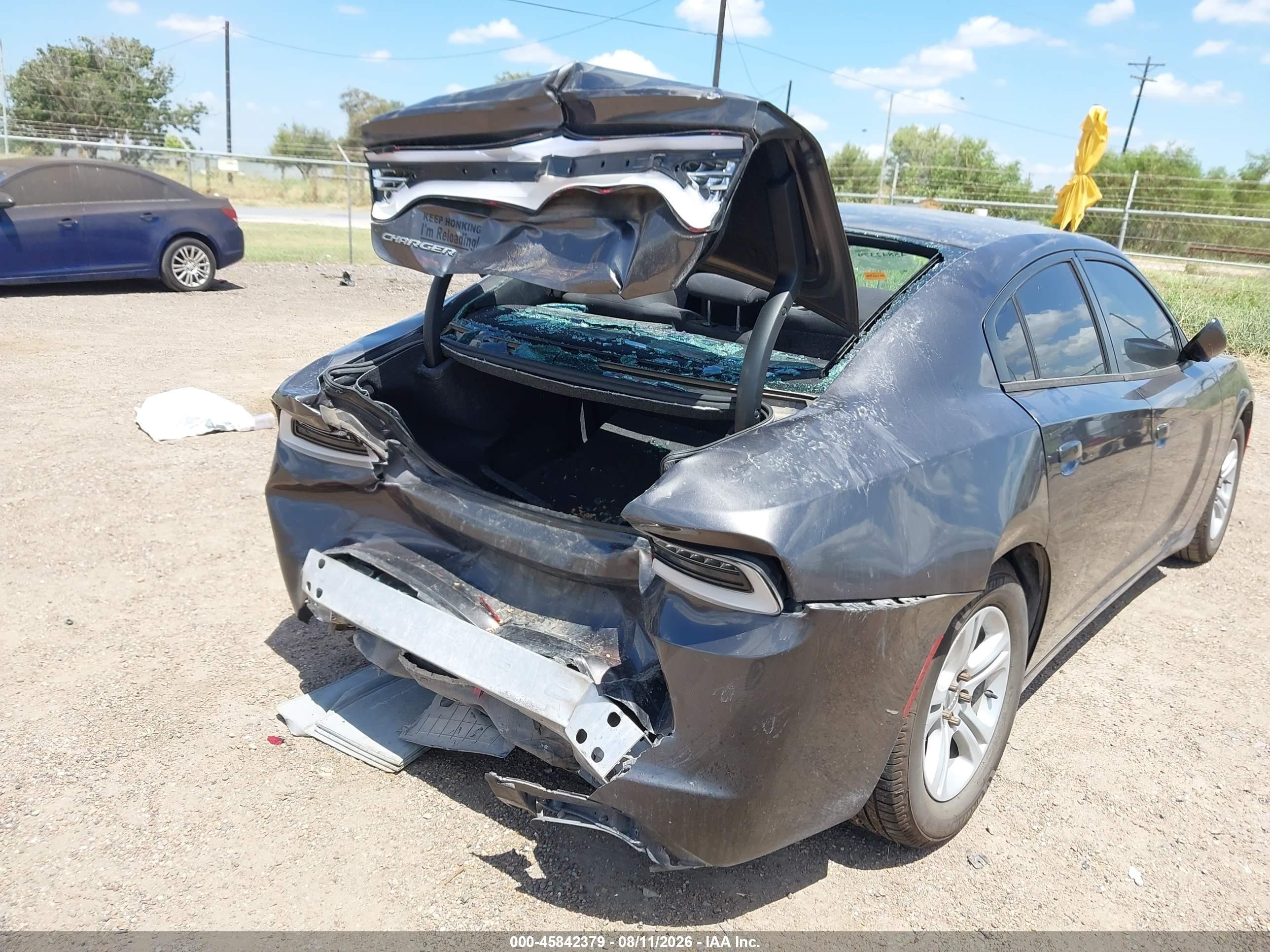 2016 Dodge Charger Se Gray vin: 2C3CDXBG8GH327678