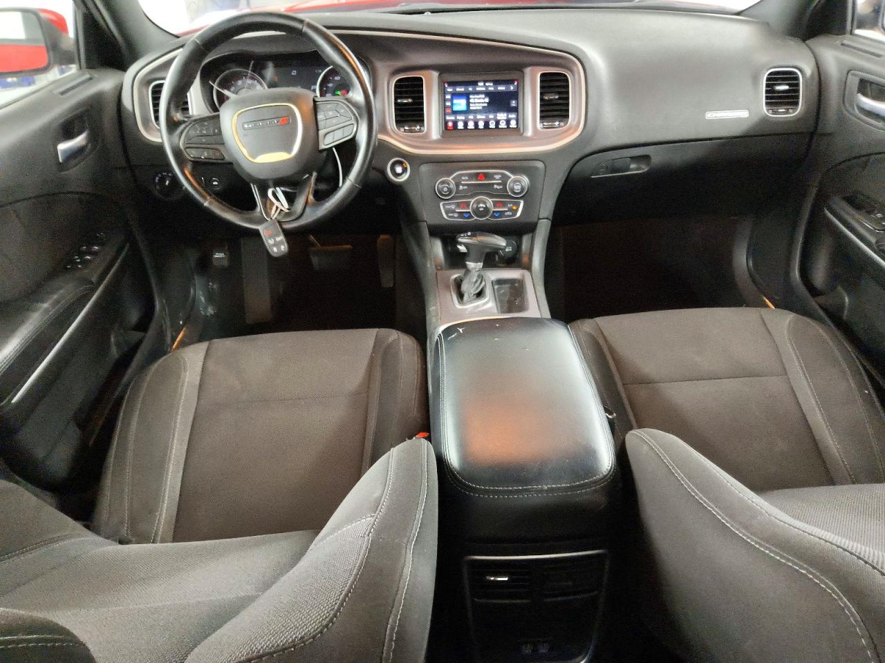 2022 Dodge Charger Sxt Red vin: 2C3CDXBG8NH219459