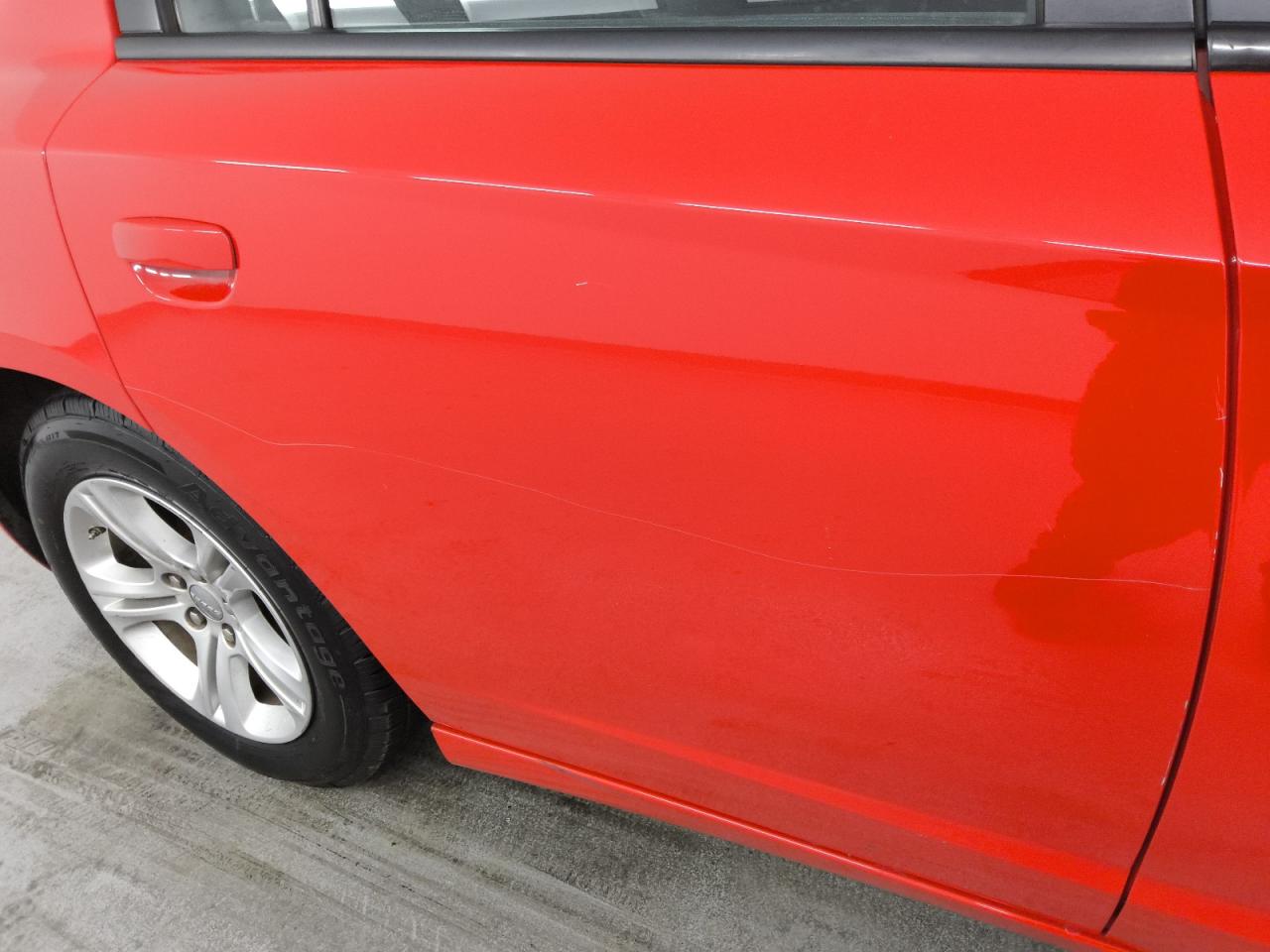 2022 Dodge Charger Sxt Red vin: 2C3CDXBG8NH219459 Damage: Right Rear Door, Heavy Scratch, > 12 Inches