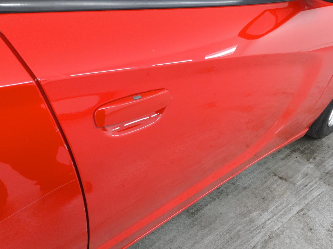 2022 Dodge Charger Sxt Red vin: 2C3CDXBG8NH219459 Damage: Right Front Door, Previous Repair, Acceptable