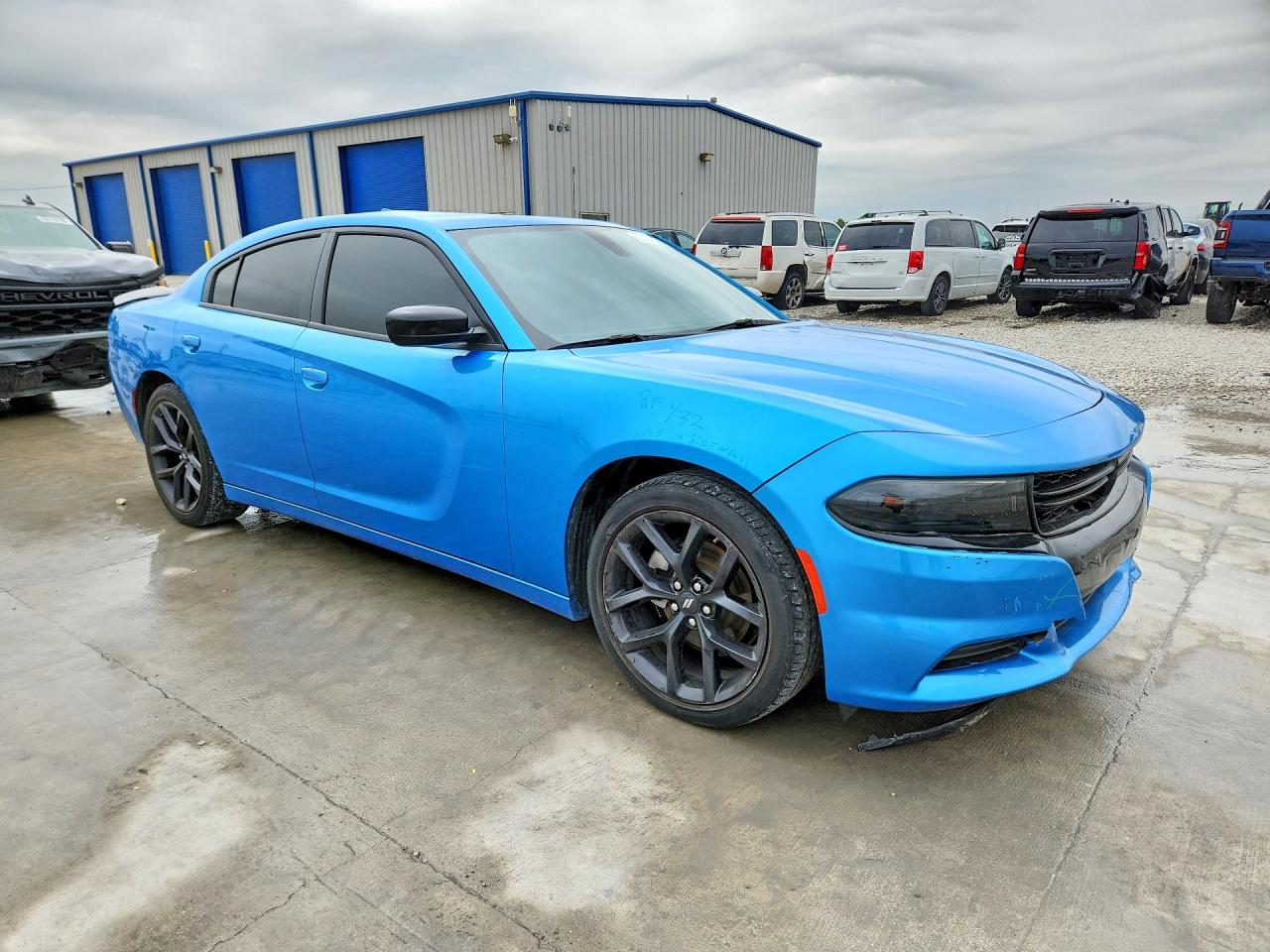 2023 Dodge Charger Sxt Blue vin: 2C3CDXBG8PH619721
