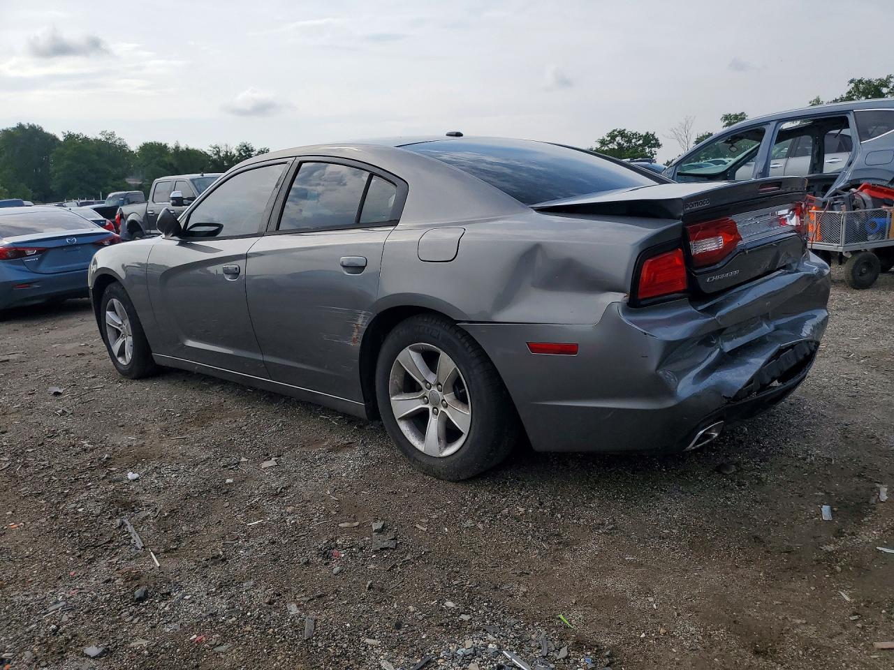 2012 Dodge Charger Se Серый vin: 2C3CDXBG9CH178742