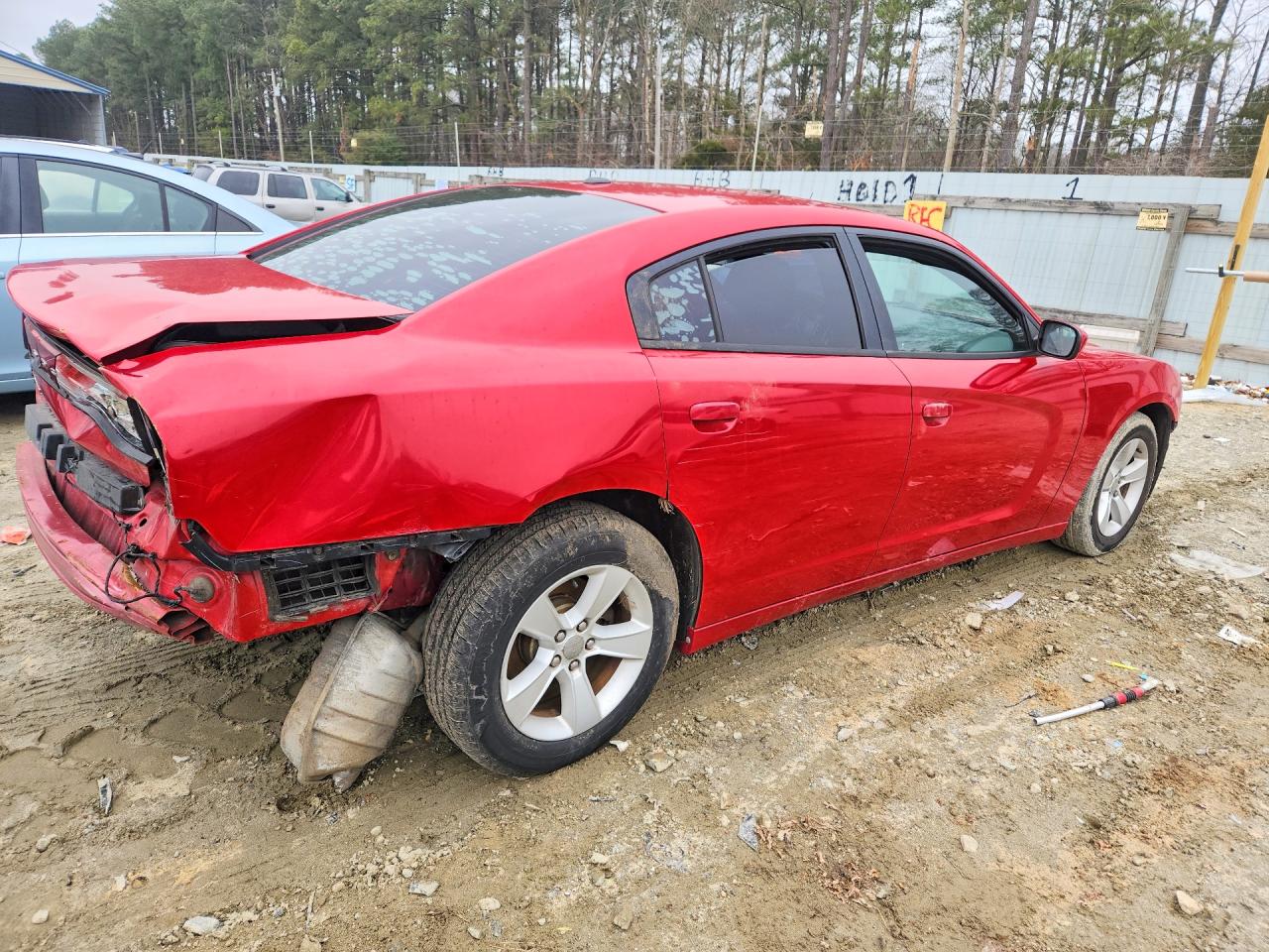 2012 Dodge Charger Se Red vin: 2C3CDXBG9CH187859