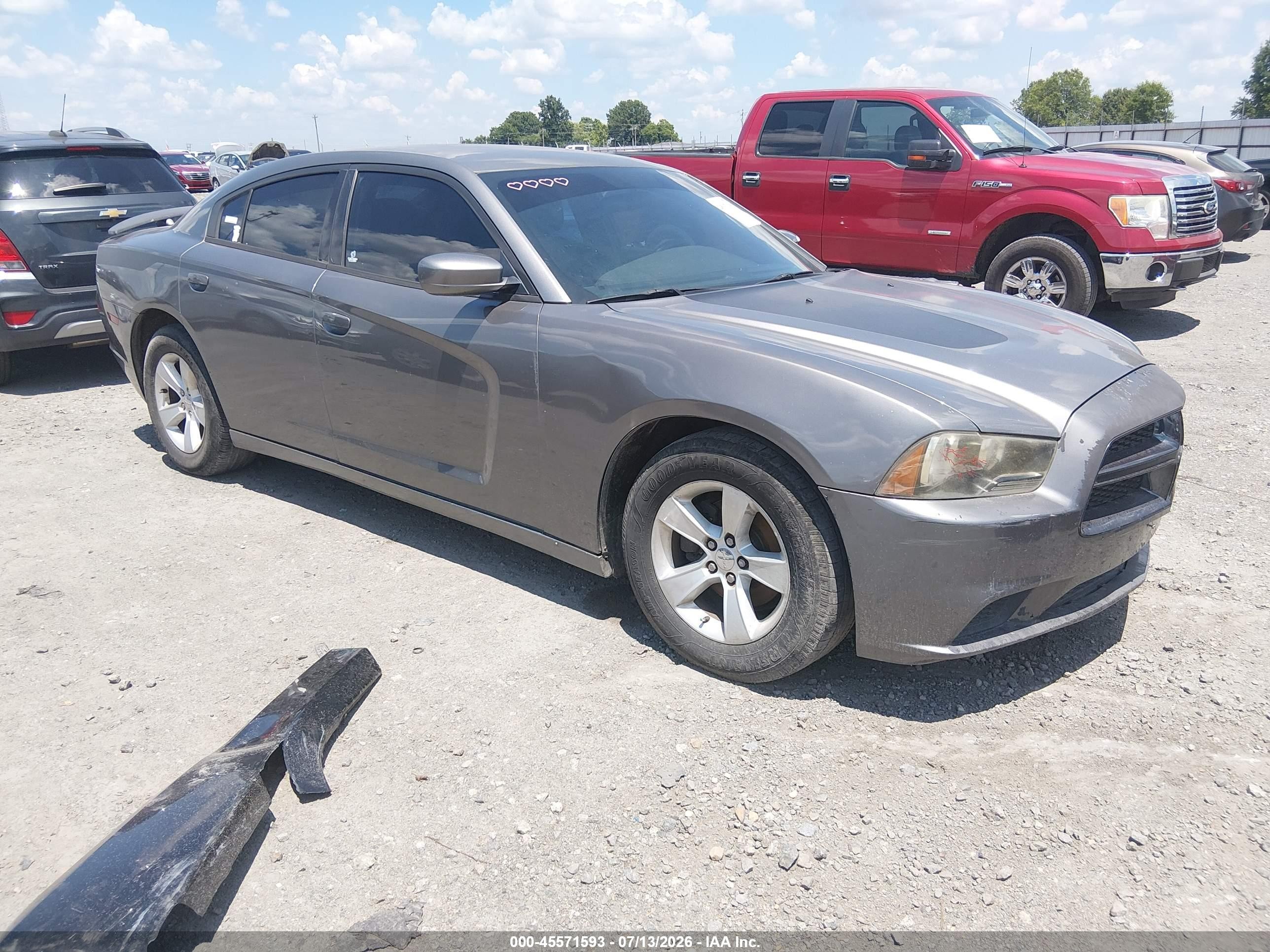 2012 Dodge Charger Se Gray vin: 2C3CDXBG9CH276086