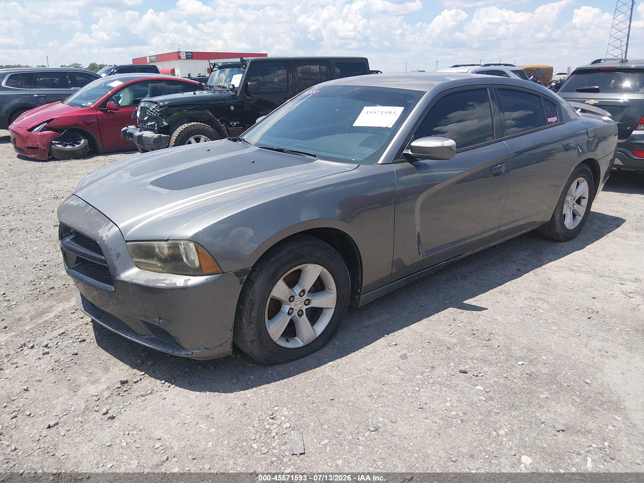 2012 Dodge Charger Se Gray vin: 2C3CDXBG9CH276086